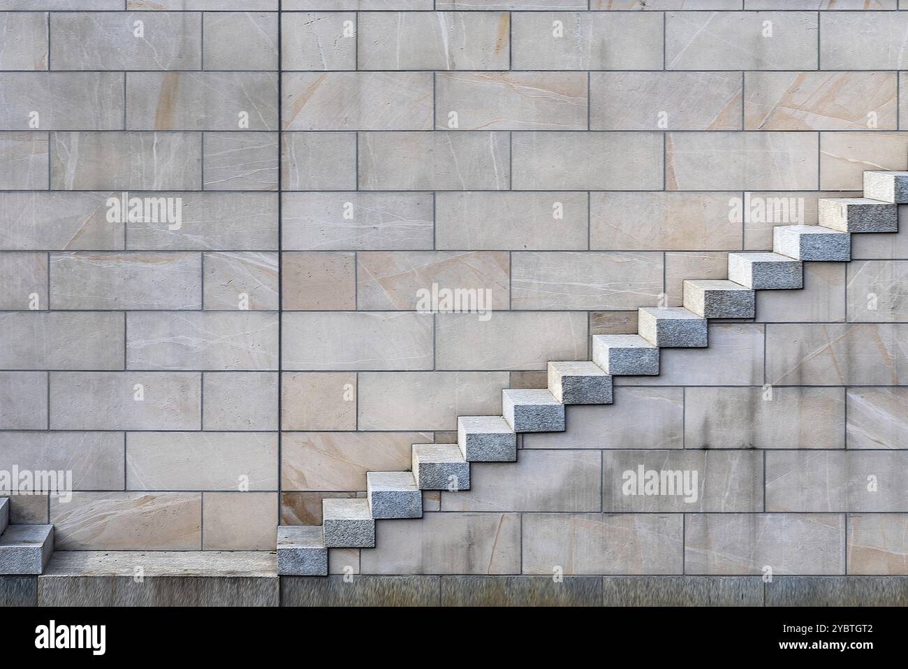 Granite stairs steps background. Construction detail, side view Stock ...