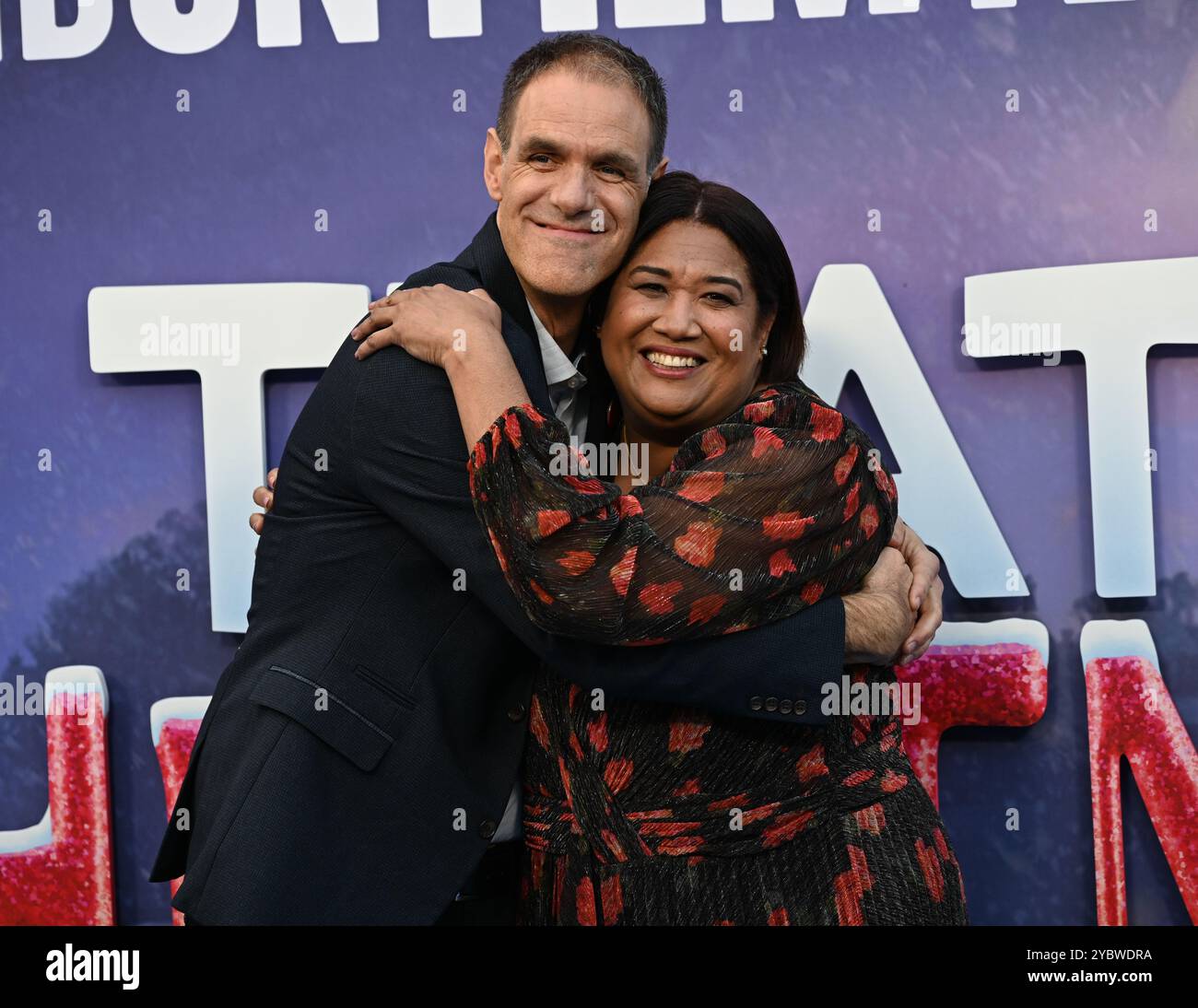 LONDON, UK. 19th Oct, 2024. Simon Otto, Nicole Hearon attends 'That Christmas' Headline Gala - 68th BFI London Film Festival in London, UK. (Photo by 李世惠/See Li/Picture Capital) Credit: See Li/Picture Capital/Alamy Live News Stock Photo