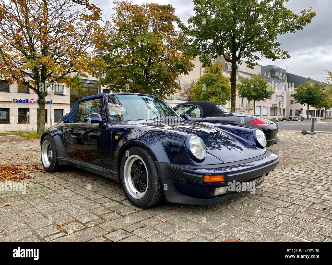 Porsche 911 and Boxster - Smartphone Captured Stock Image