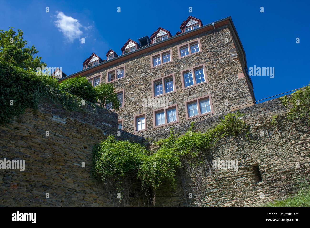 Rheinfels castle above st goar hi-res stock photography and images - Alamy
