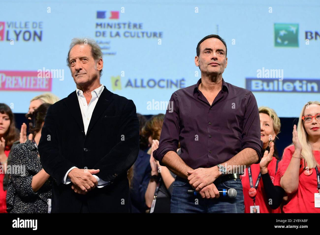 Lyon, France. 20th Oct, 2024. The first public tribute for the actor ...