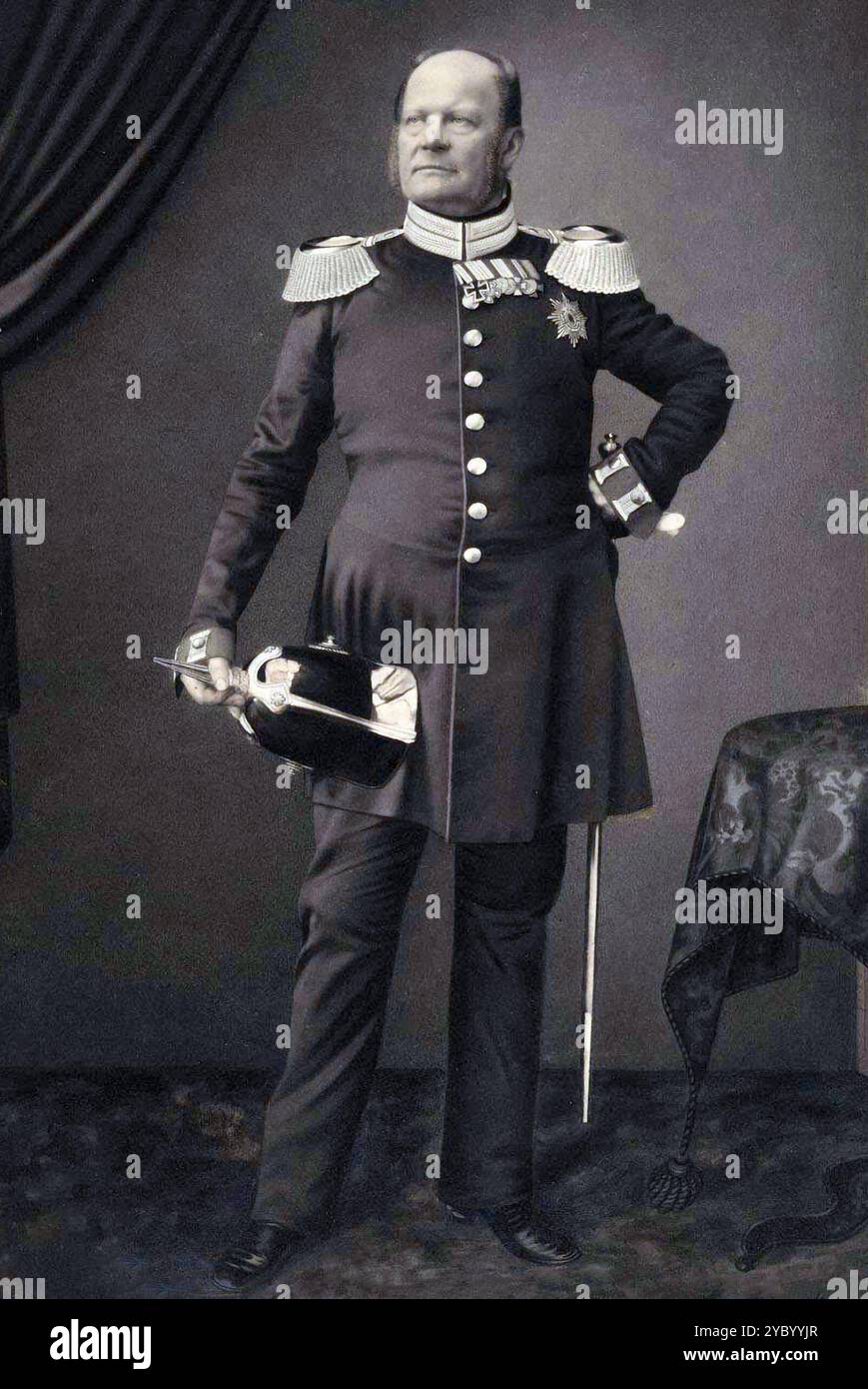 Frederick William IV (1795 – 1861), king of Prussia from 1840 until 1861. Stock Photo