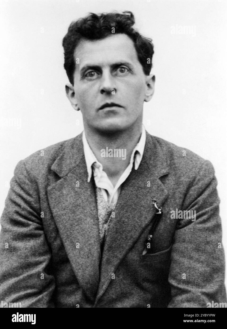 Ludwig Wittgenstein, Ludwig Josef Johann Wittgenstein (1889 – 1951) Austrian philosopher Stock Photo