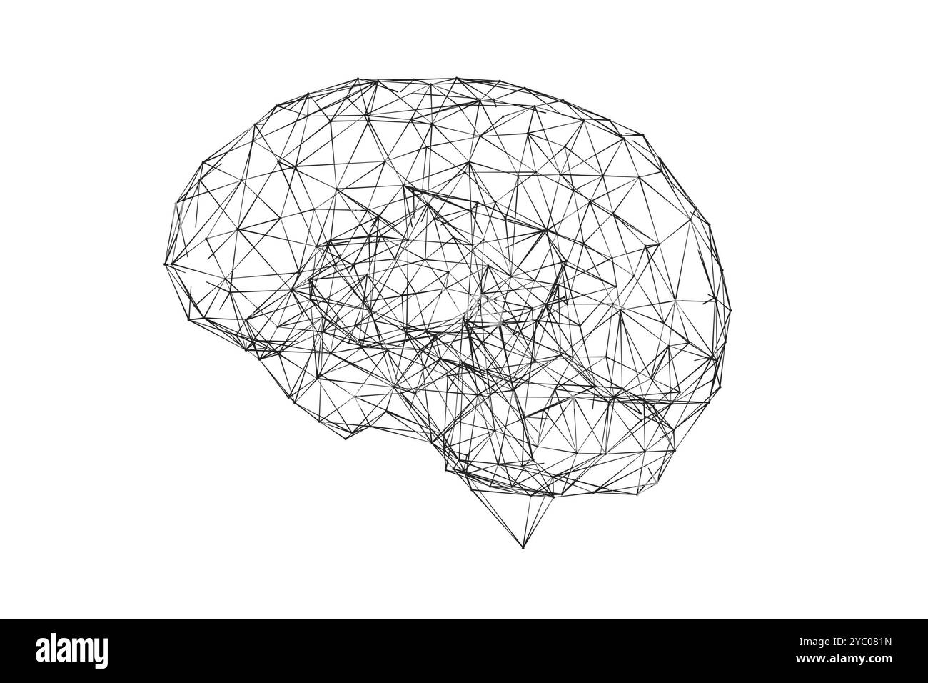 Human brain nerve cell Black and White Stock Photos & Images - Alamy