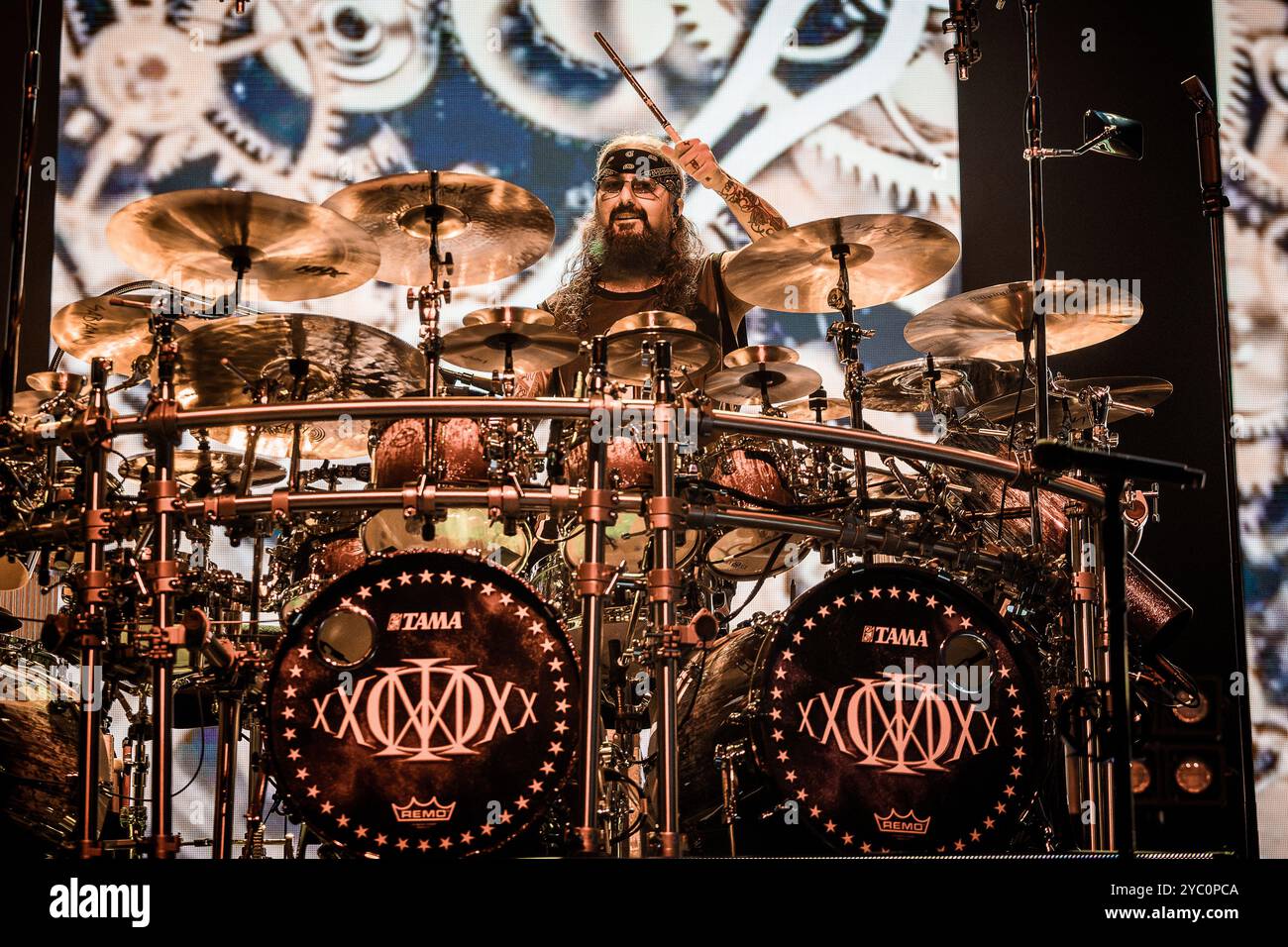 Mike Portnoy of Dream Theater returns to the stage in London in 2024 Stock Photo