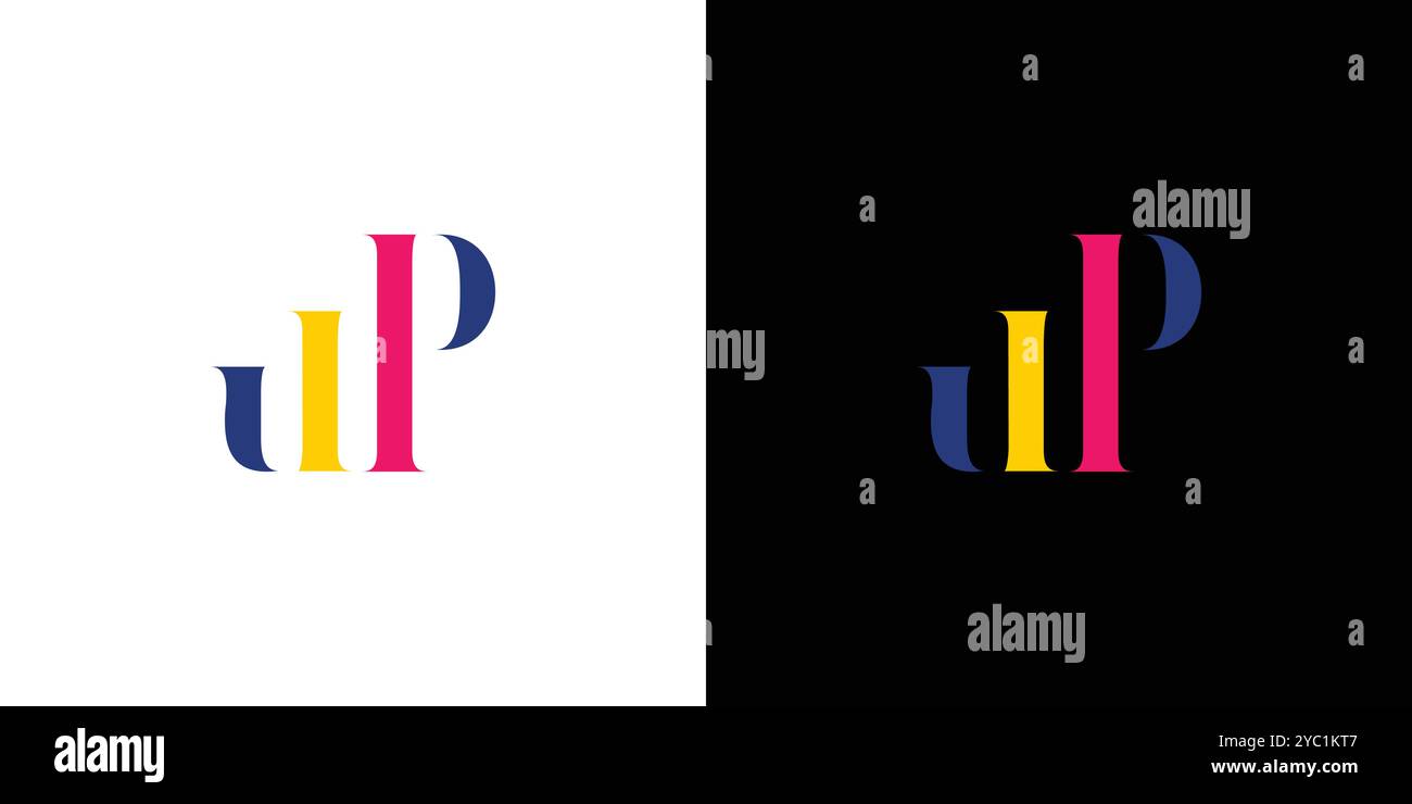 Simple and modern Up logo design Stock Vector