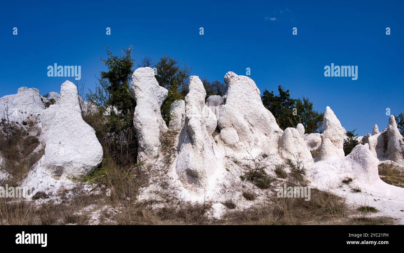 Bride Formations Rocks Petrified Wedding rock formation in Bulgaria Stock Photo - Alamy