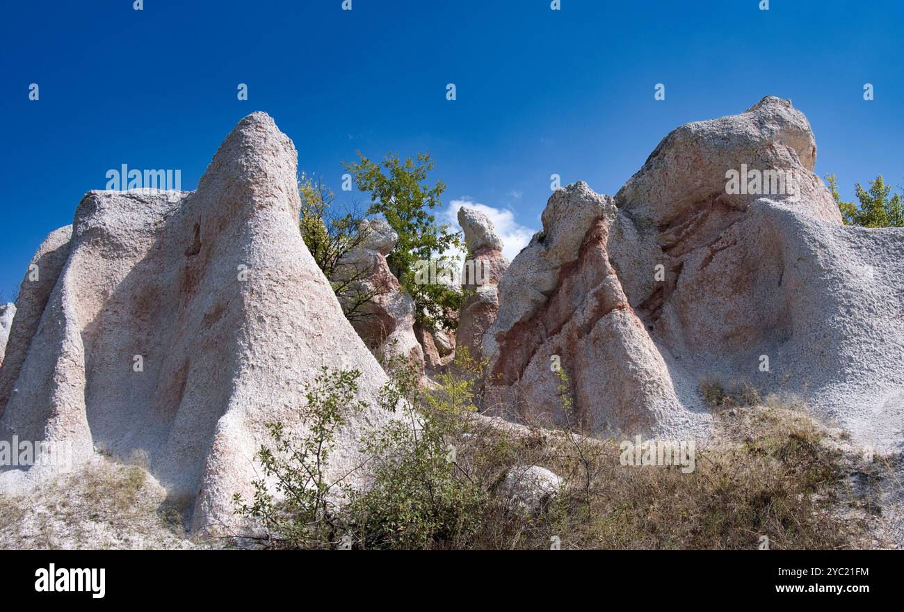 Bride Formations Rocks Petrified Wedding rock formation in Bulgaria Stock Photo - Alamy
