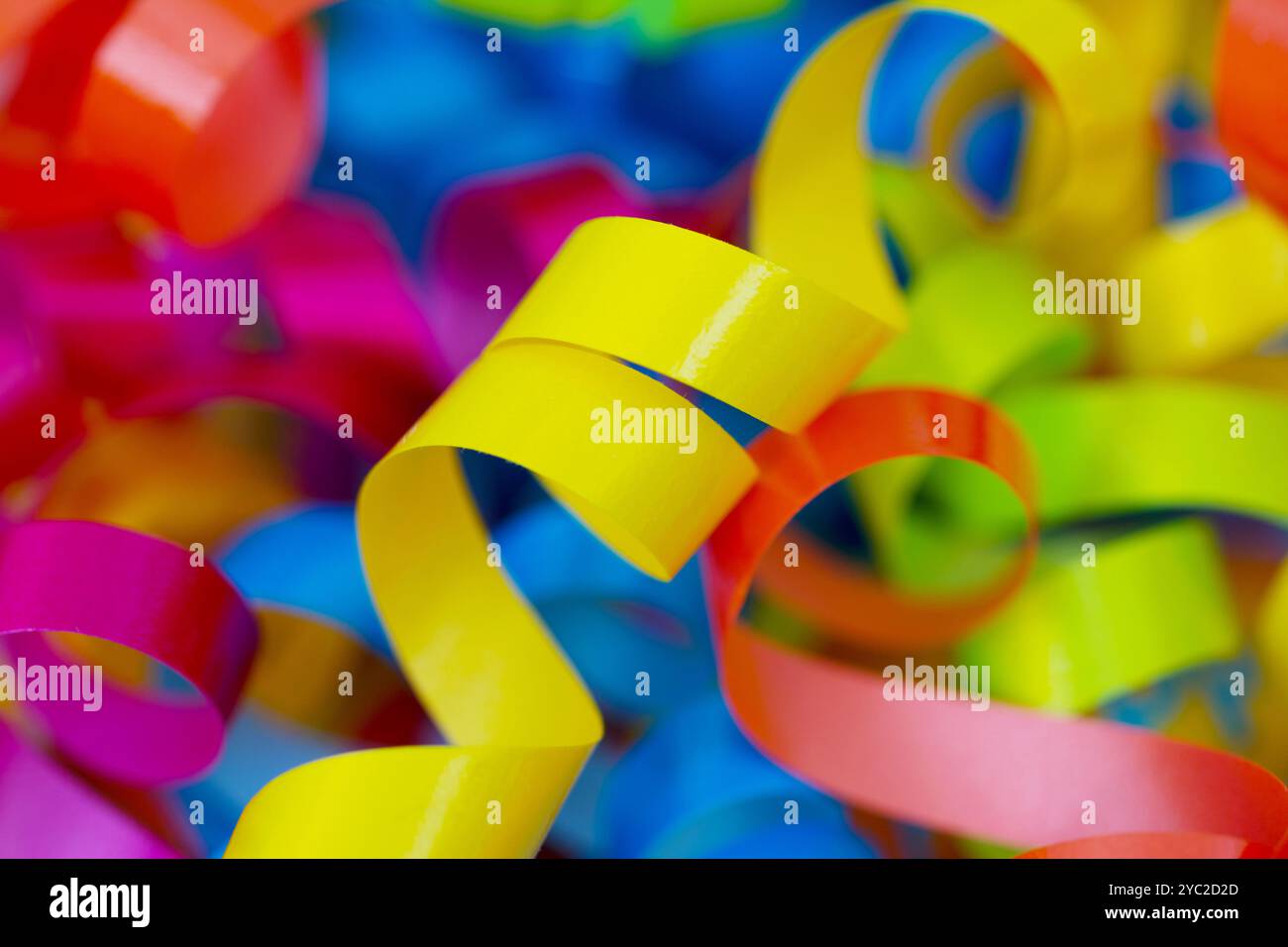 Coiled Ribbons Curled ribbons hi-res stock photography and images - Alamy