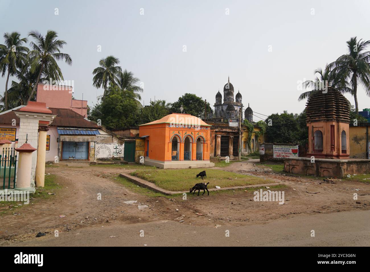 Rasmancha area. Baidyapur, East Burdwan, West Bengal, India Stock Photo ...