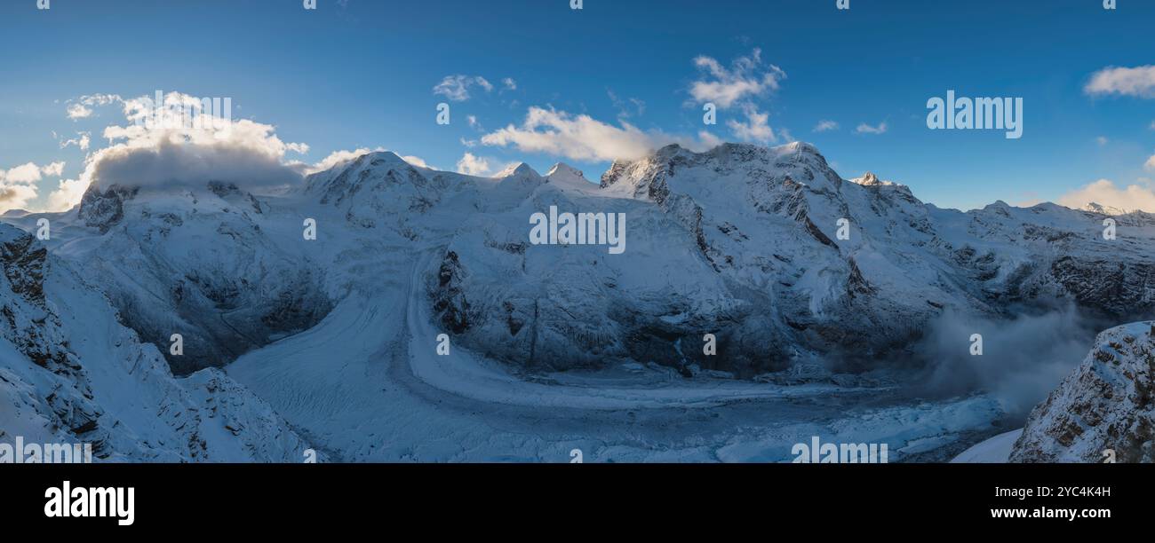 Monte rosa mountain gornergrat hi-res stock photography and images - Alamy