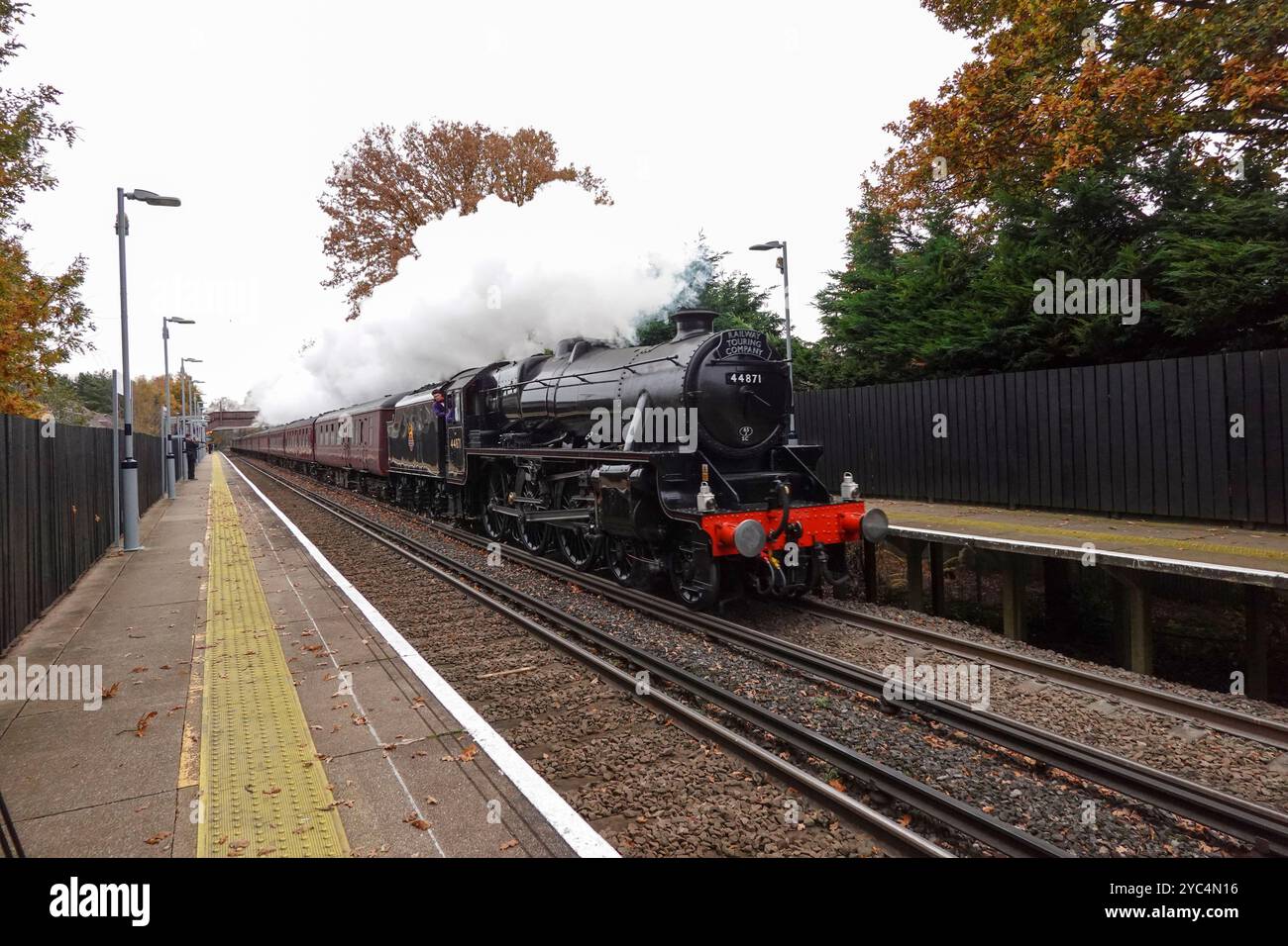 Black five steam locomotive hi-res stock photography and images - Alamy