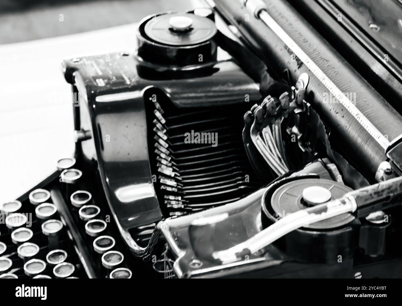 Intricate mechanical writing machine hi-res stock photography and ...