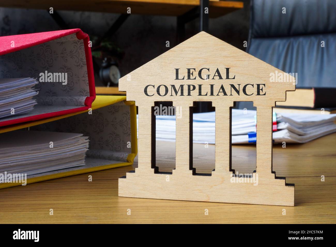 Compliance File. Sign Sign with the phrase legal compliance Stock Photo - Alamy