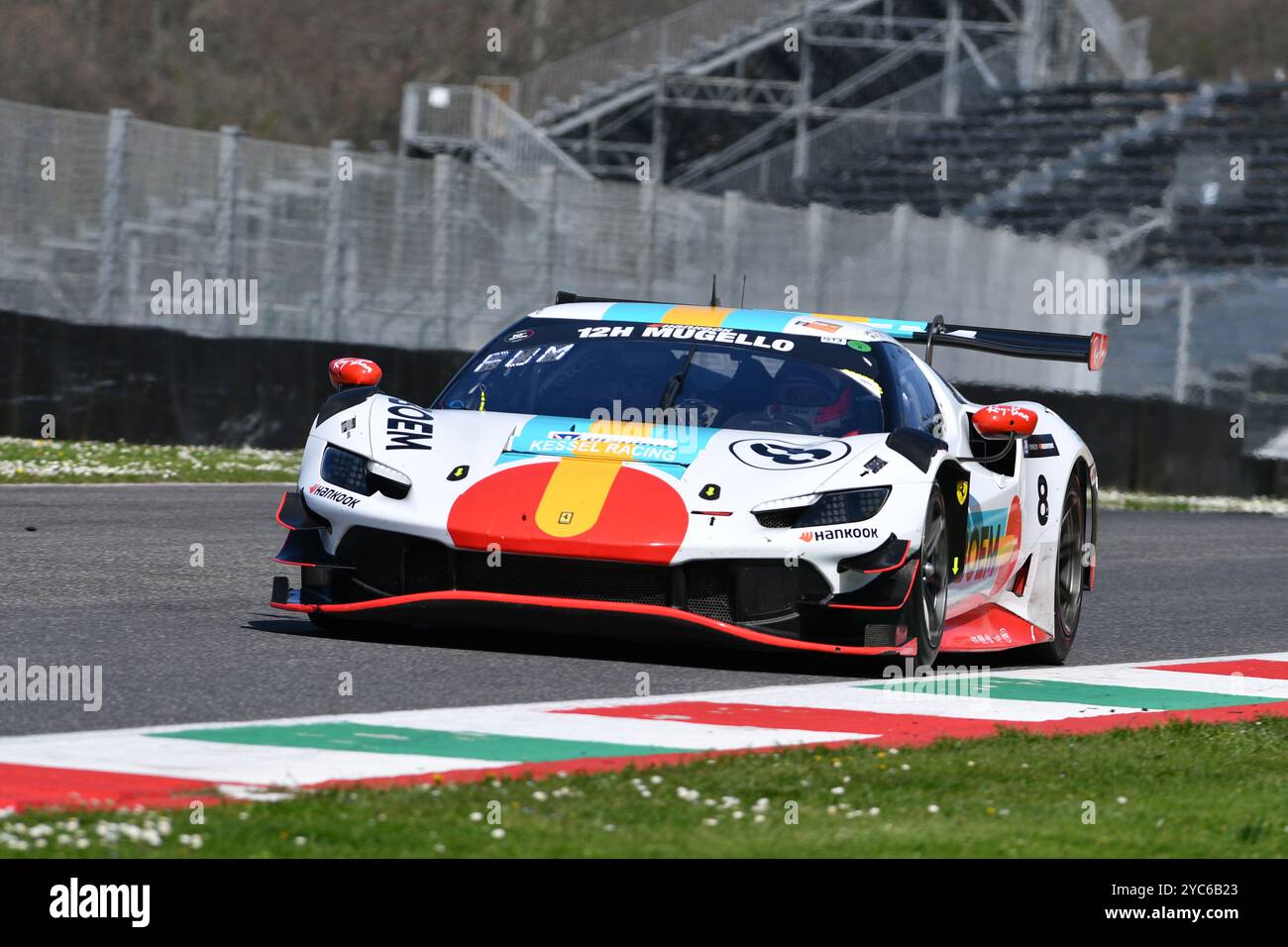 Kessel Racing 296 Scarperia, 23 March 2024 Italy: Ferrari 296 GT3 of Team Boem by Kessel ...