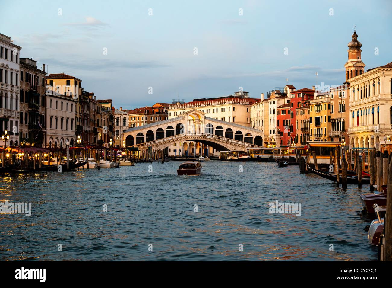 Panoramic view venice sunset hi-res stock photography and images - Alamy