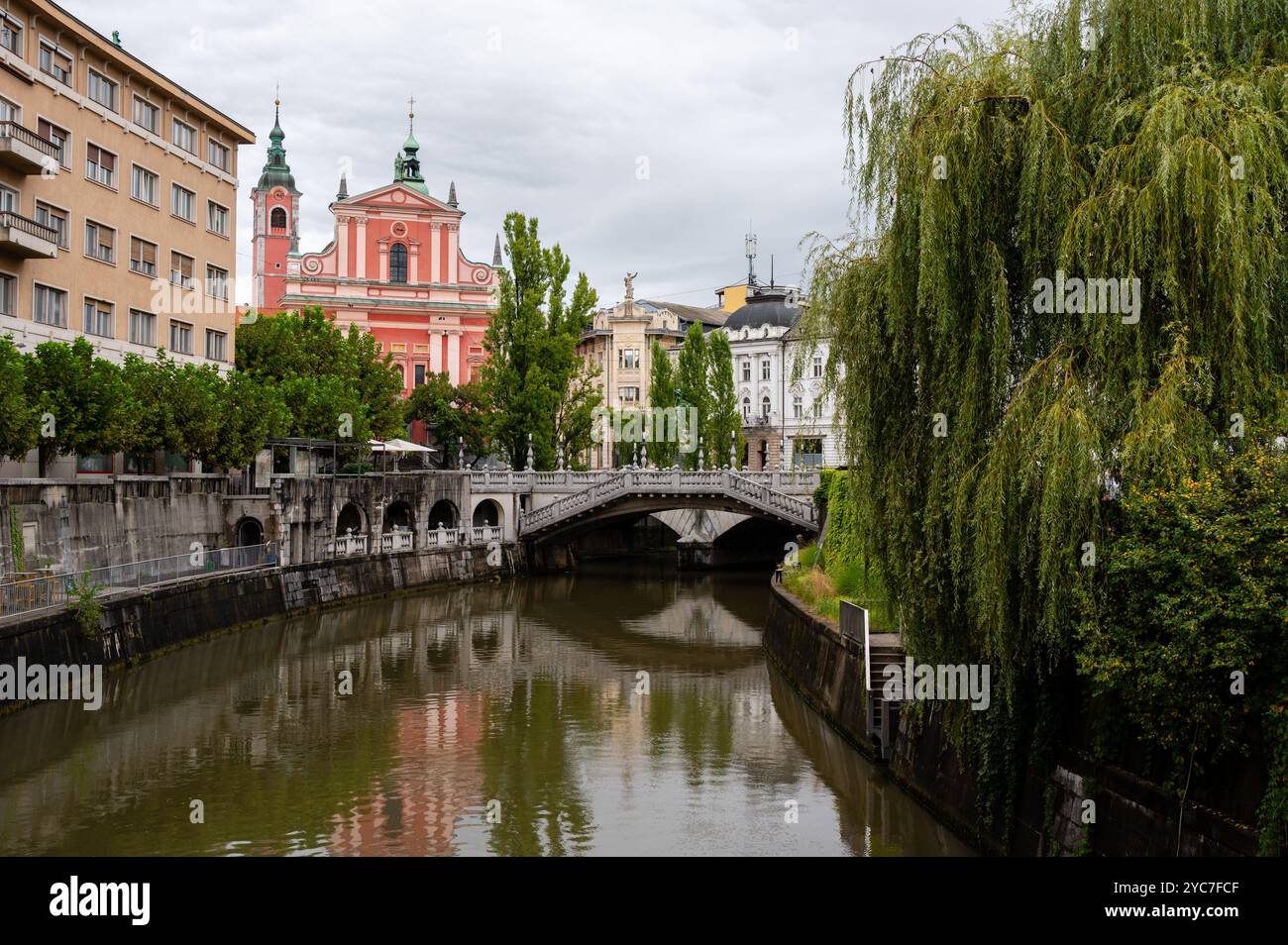 Banks of ljubljana hi-res stock photography and images - Alamy