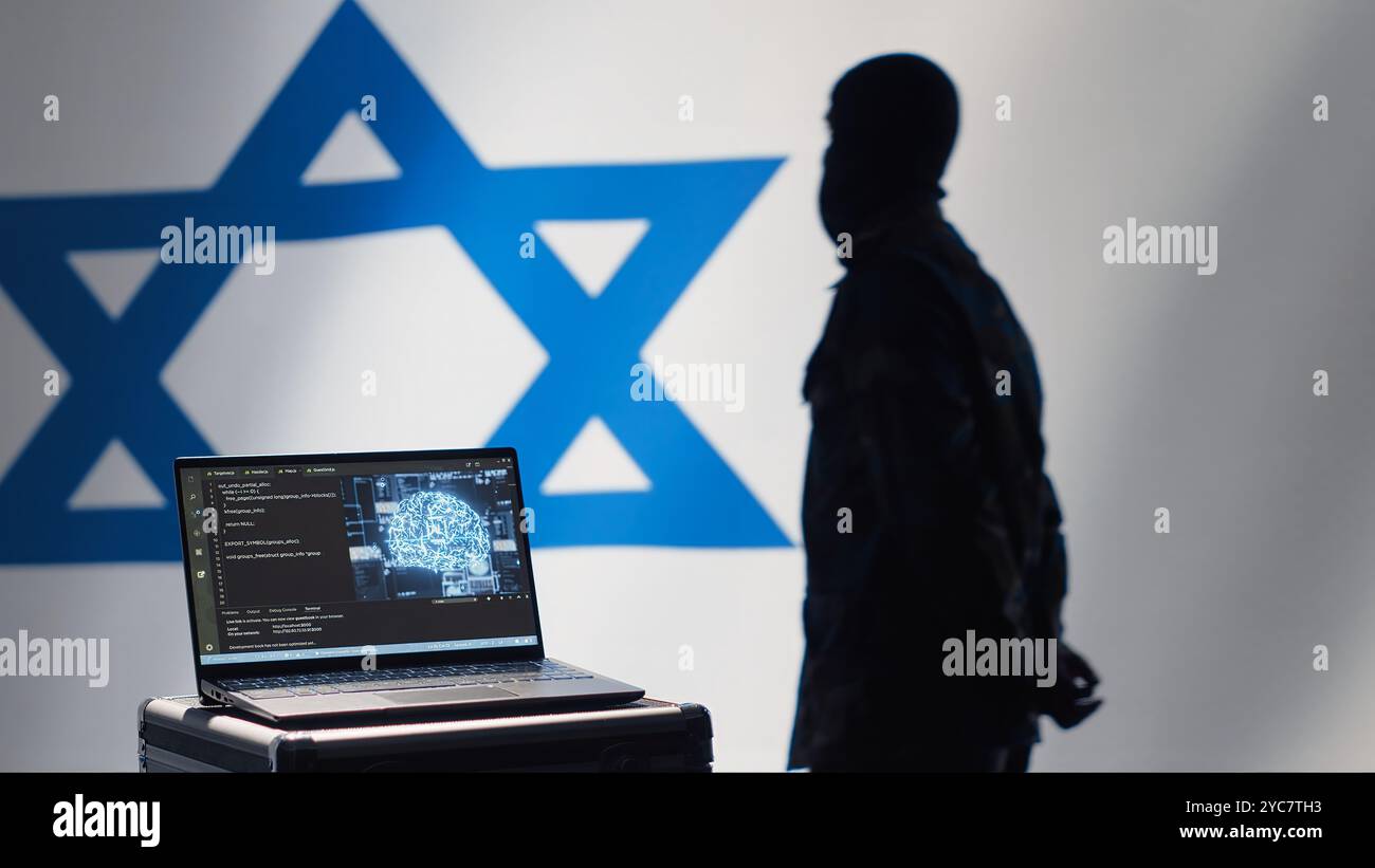 Network Israel Soldier israel internet hi-res stock photography and images - Alamy