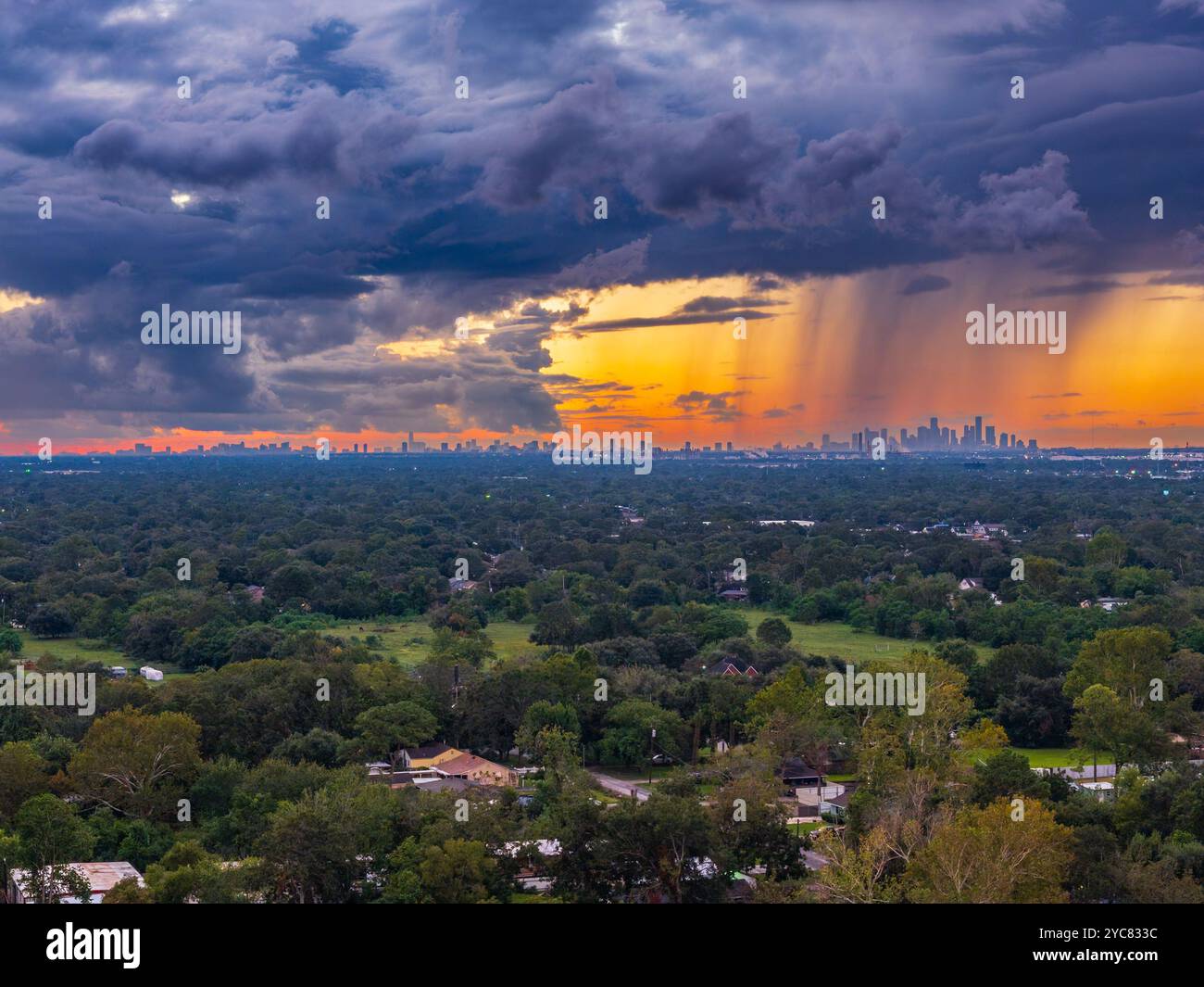 Hurricane francine aerial hi-res stock photography and images - Alamy
