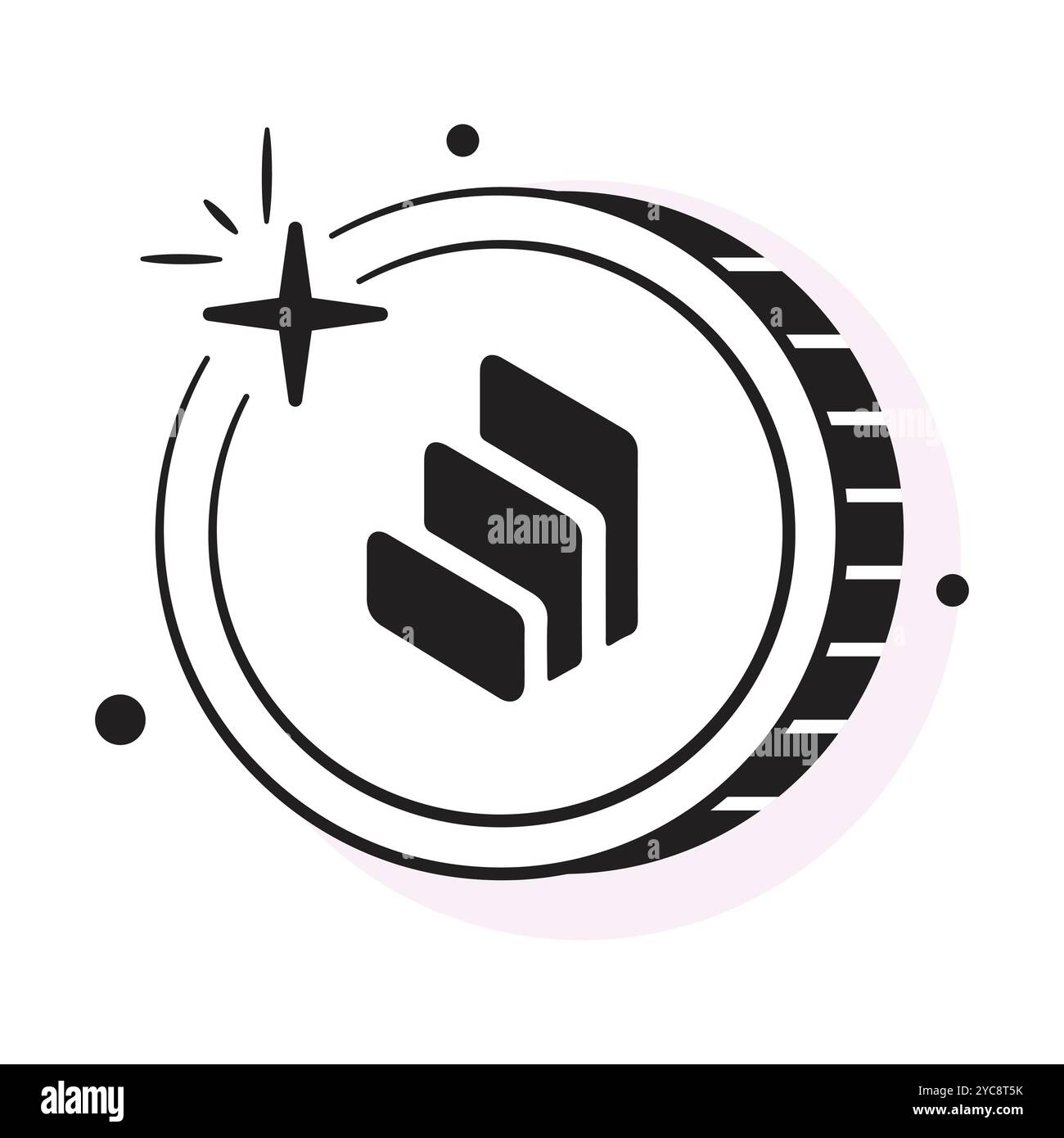 Well designed icon of Compound coin, cryptocurrency coin vector design ...