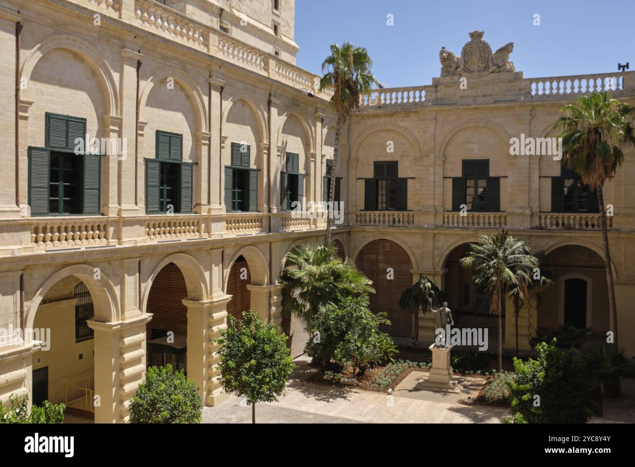 Courtyard Of The Grand Master s Palace Valletta Malta Europe Stock courtyard-of-the-grand-master-s-palace-valletta-malta-europe-stock