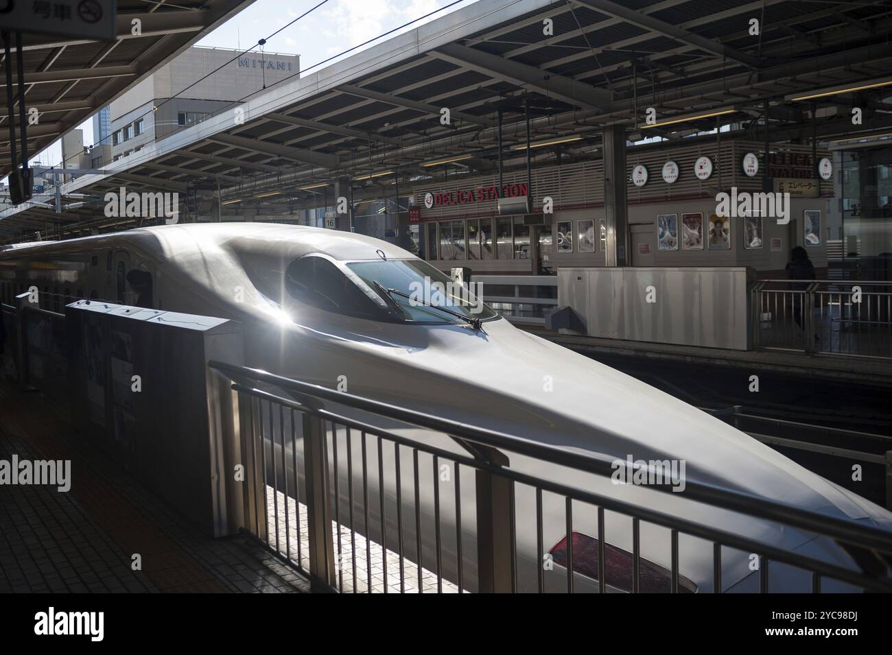 26.12.2017, Nagoya, Japan, Asia, A Shinkansen high-speed train at ...