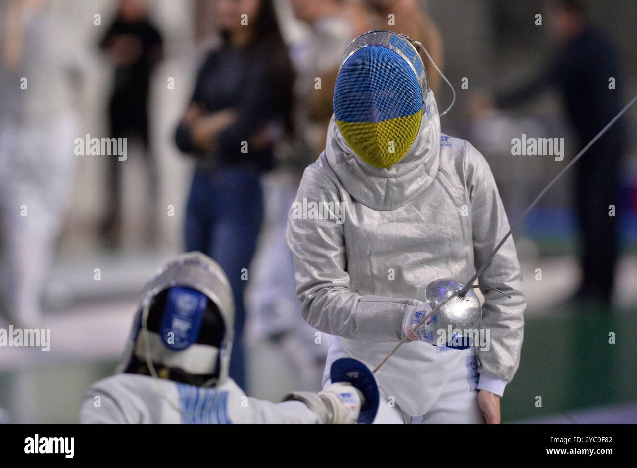 Sabre fencing hi-res stock photography and images - Alamy, image size:1300x956