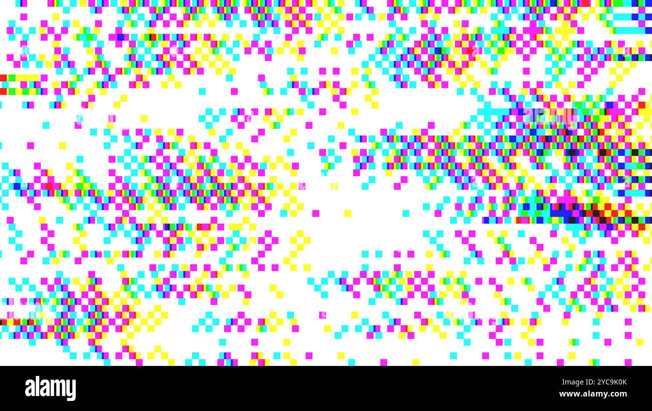 Colorful Pixelated abstract 8bit pixel Noise texture pattern background ...