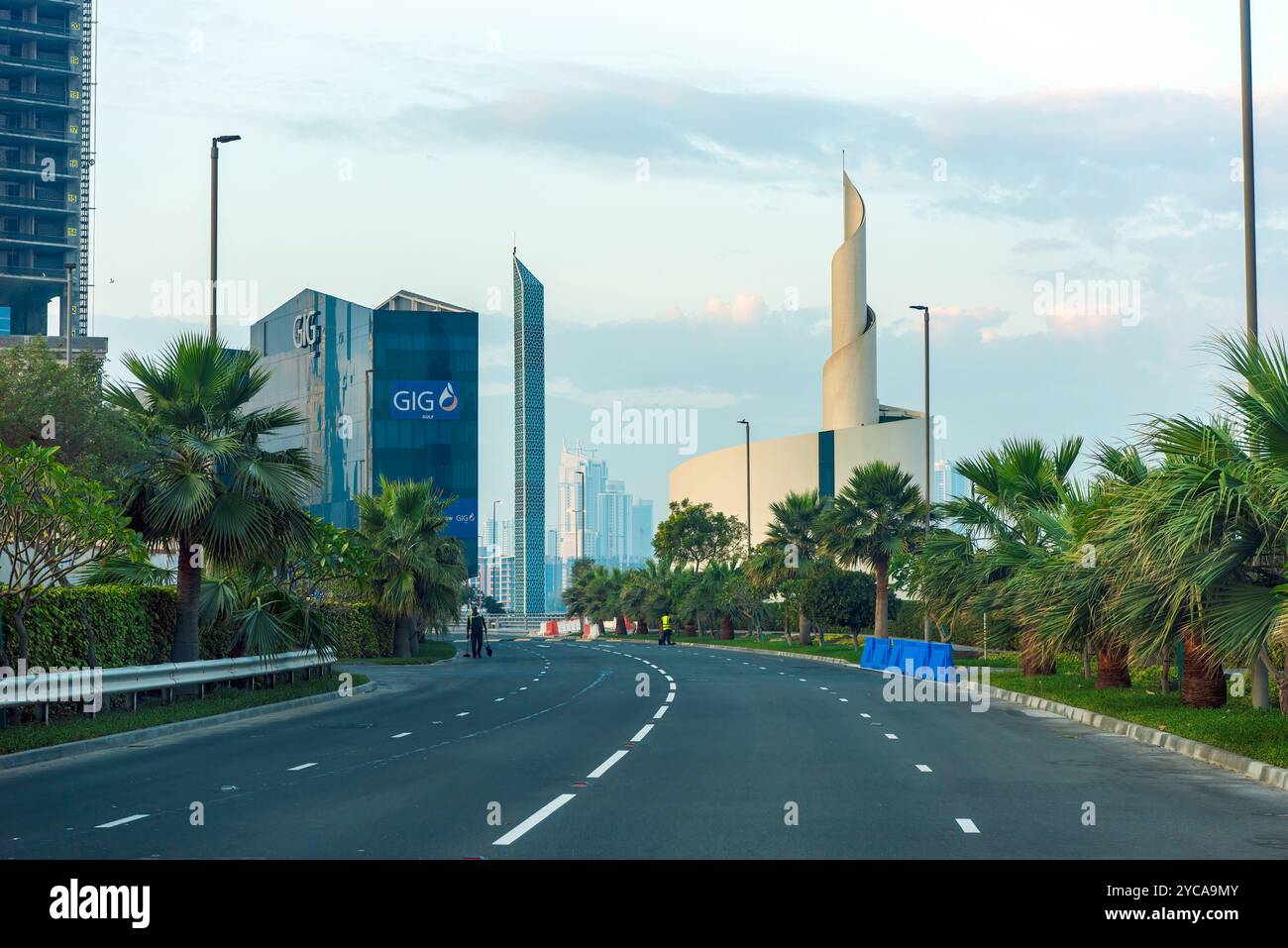 Adnan Abdulmalik Mosque Manama Bahrain Stock Photo