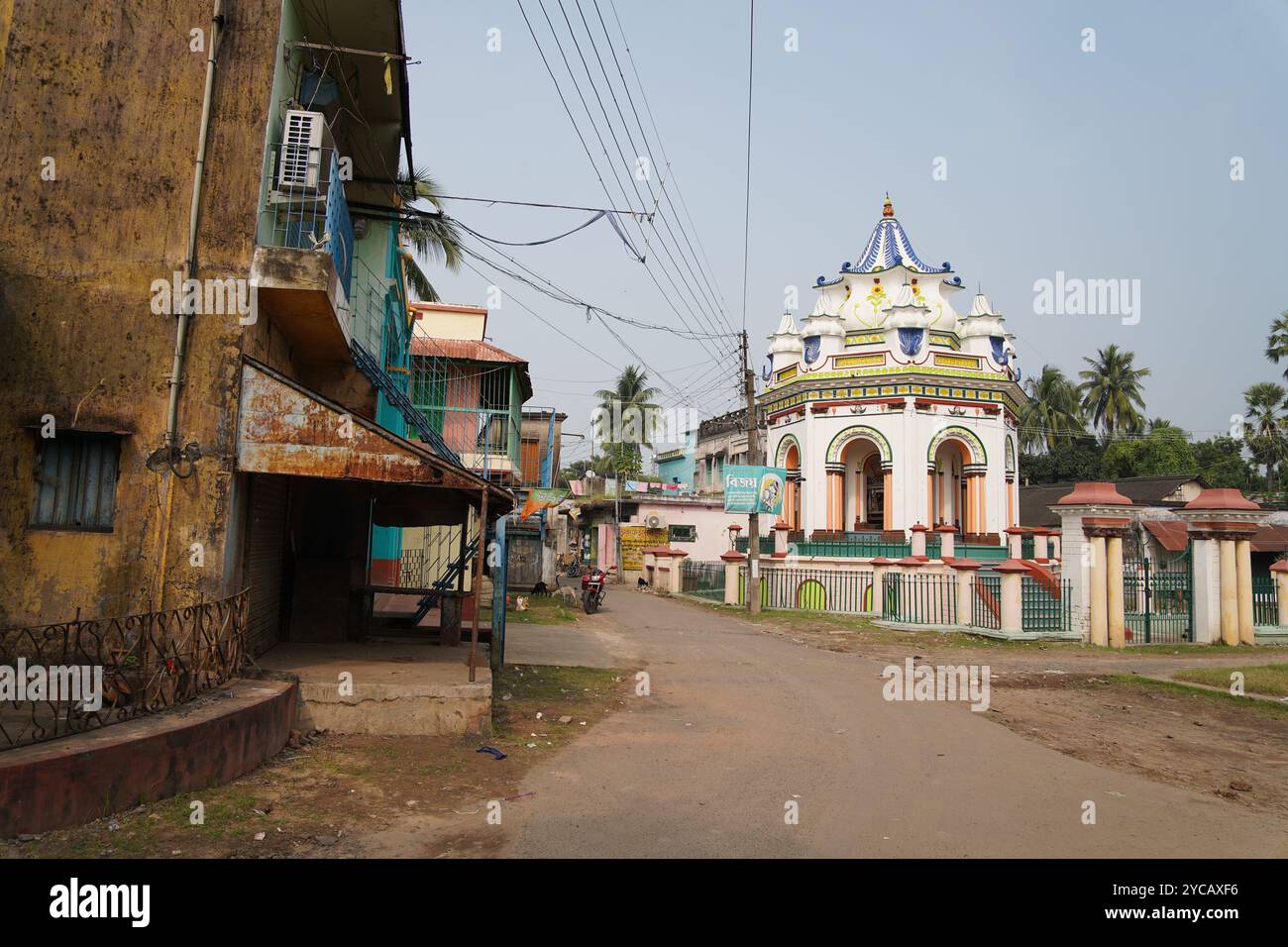 Rasmancha area. Baidyapur, East Burdwan, West Bengal, India Stock Photo ...