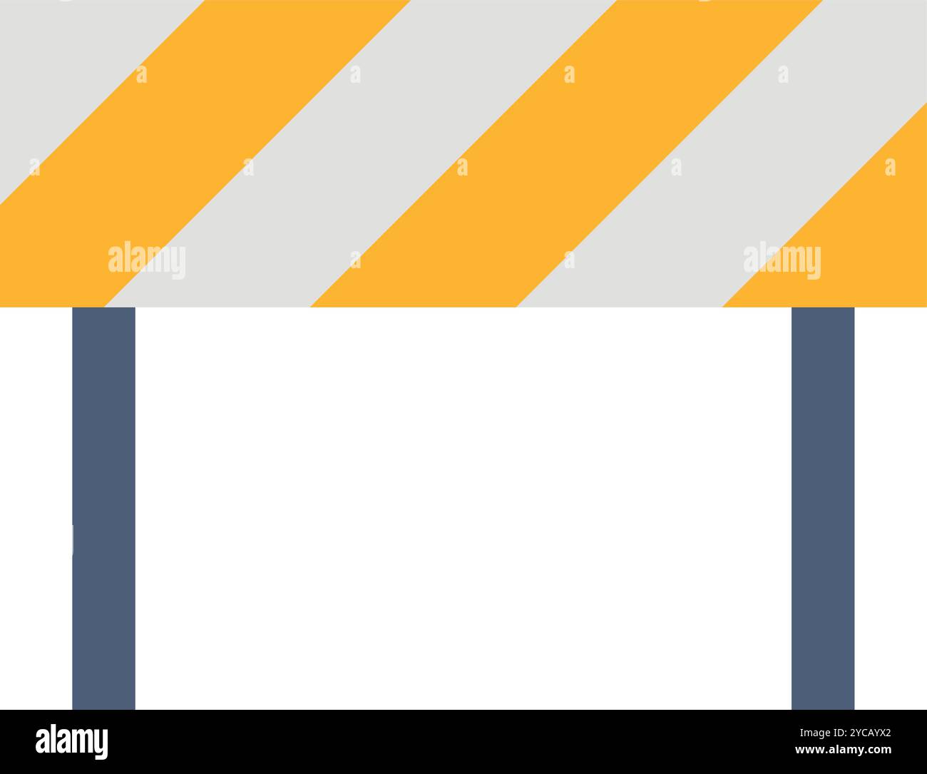 Barrier icon vector image. Suitable for mobile application web application and print media. Stock Vector