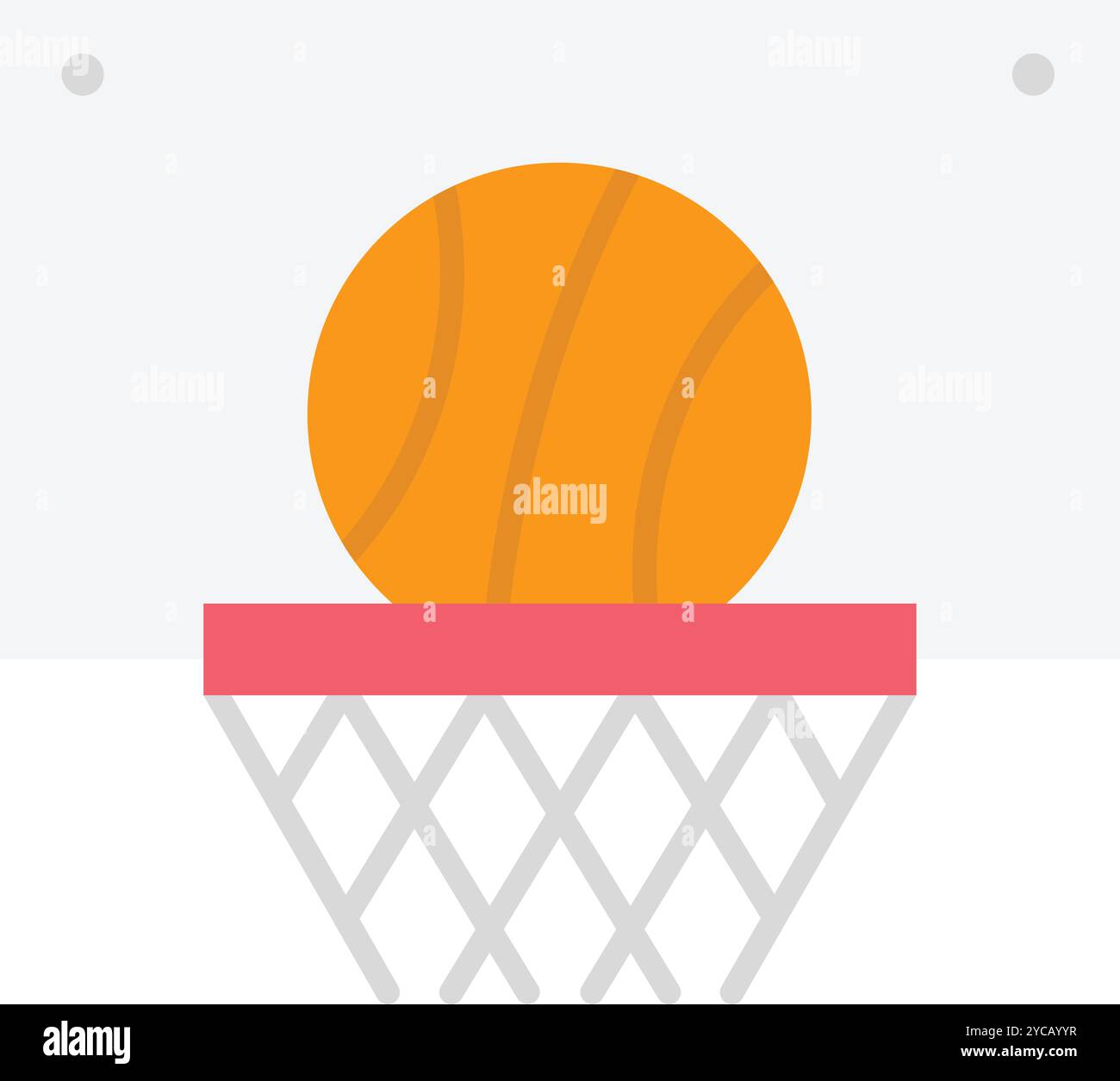 Basketball icon vector image. Suitable for mobile application web application and print media. Stock Vector
