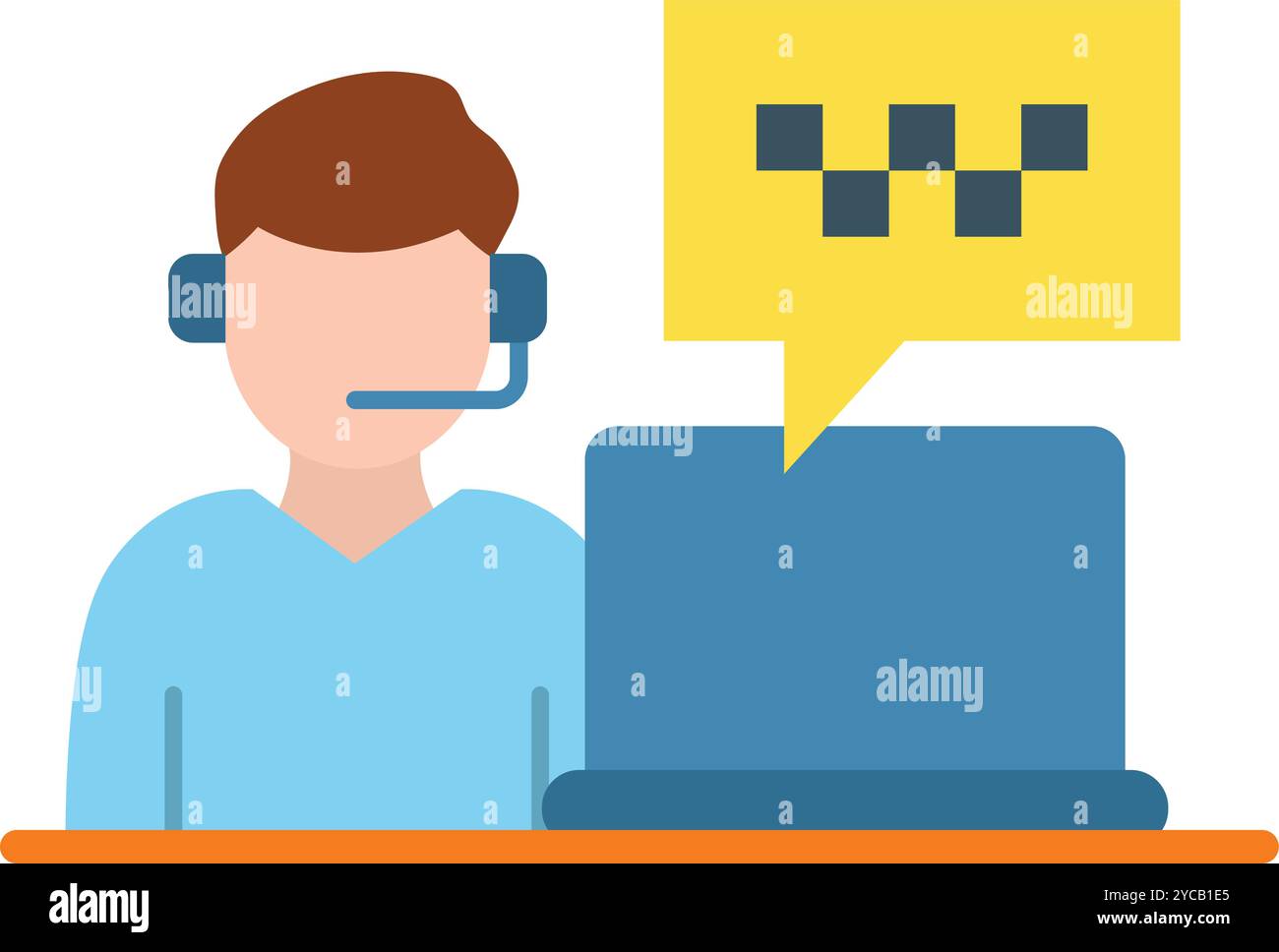Call Center icon vector image. Suitable for mobile application web ...