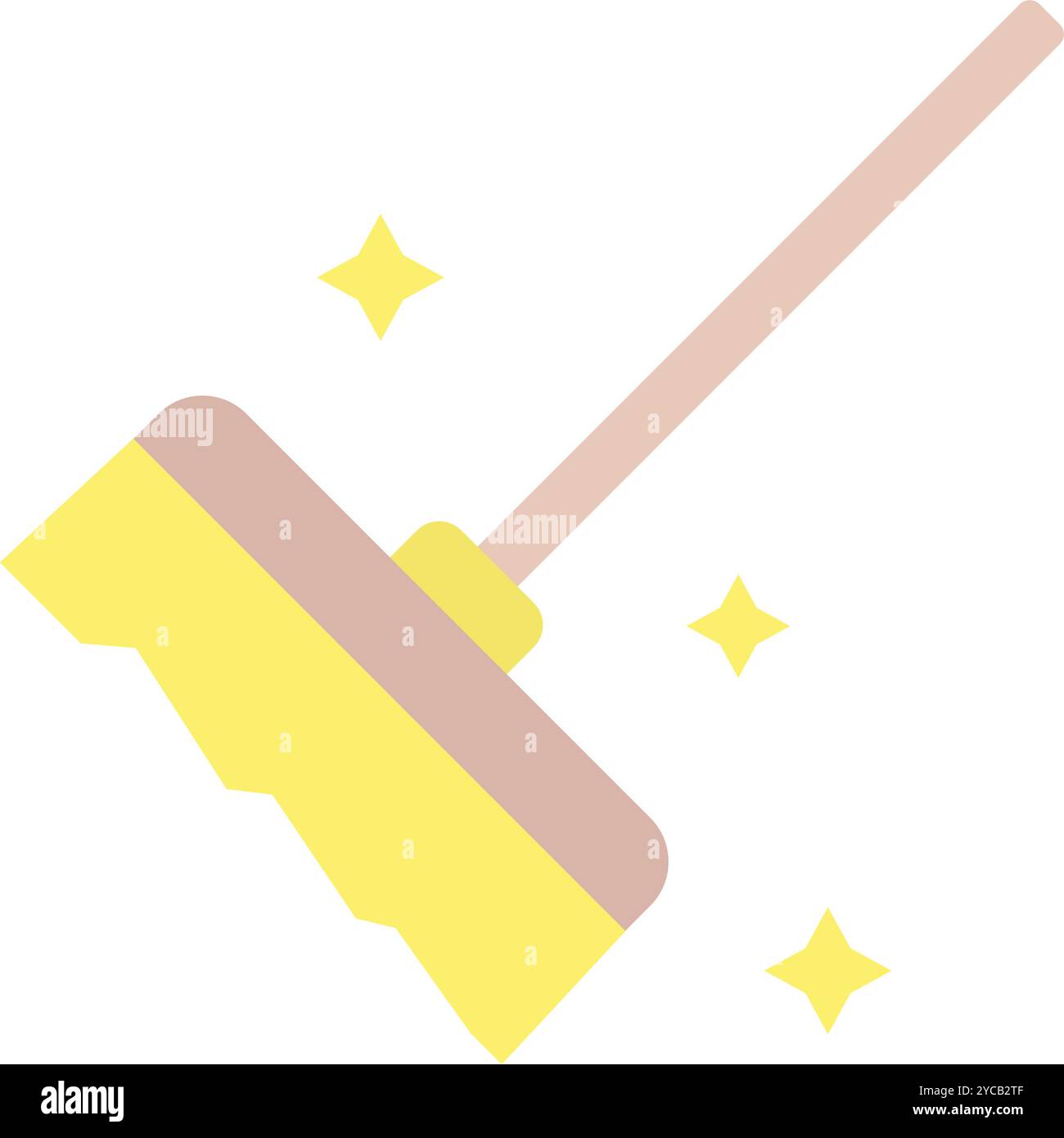 Cleaning Brush icon vector image. Suitable for mobile application web application and print media. Stock Vector