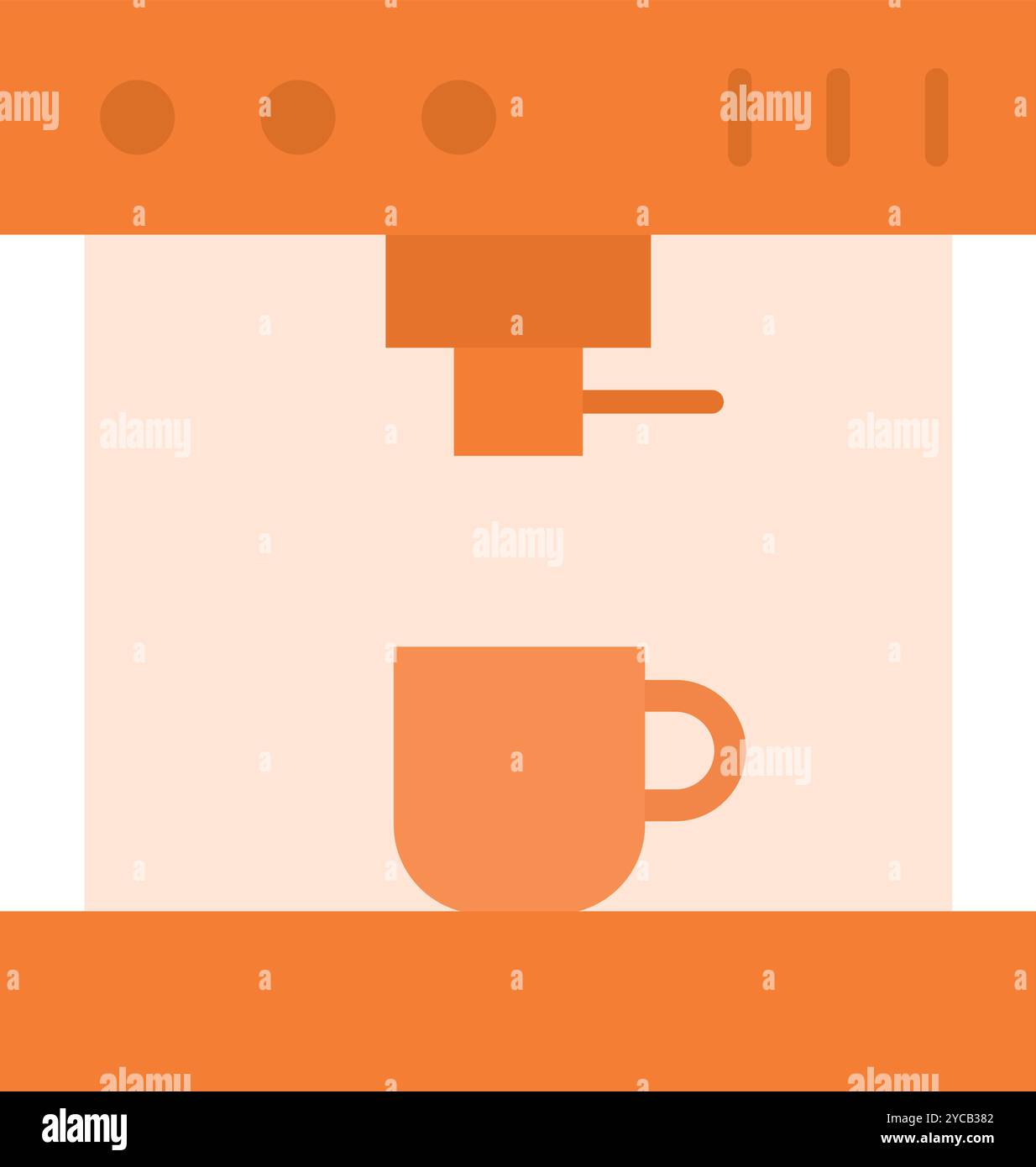 Coffee Machine icon vector image. Suitable for mobile application web ...