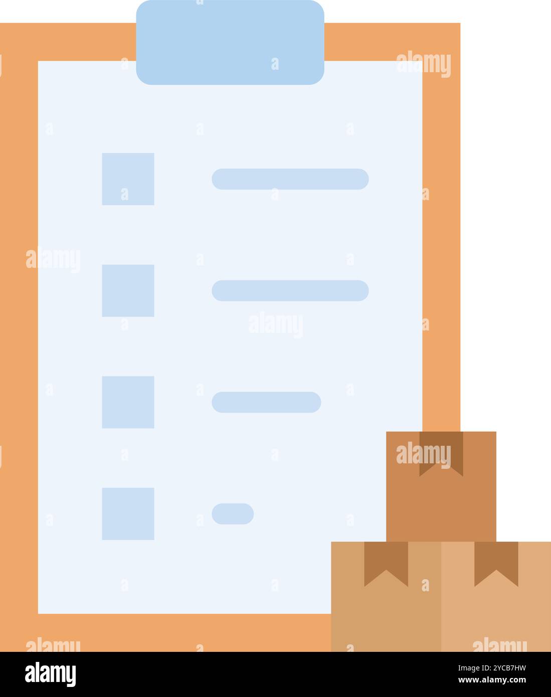 Delivery List icon vector image. Suitable for mobile application web application and print media. Stock Vector