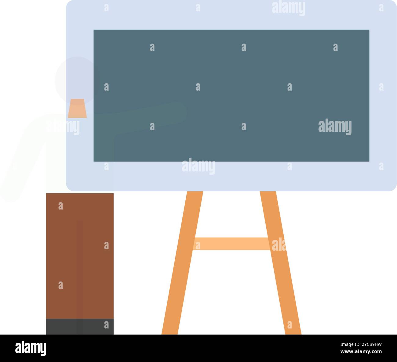 Educator icon vector image. Suitable for mobile application web application and print media. Stock Vector