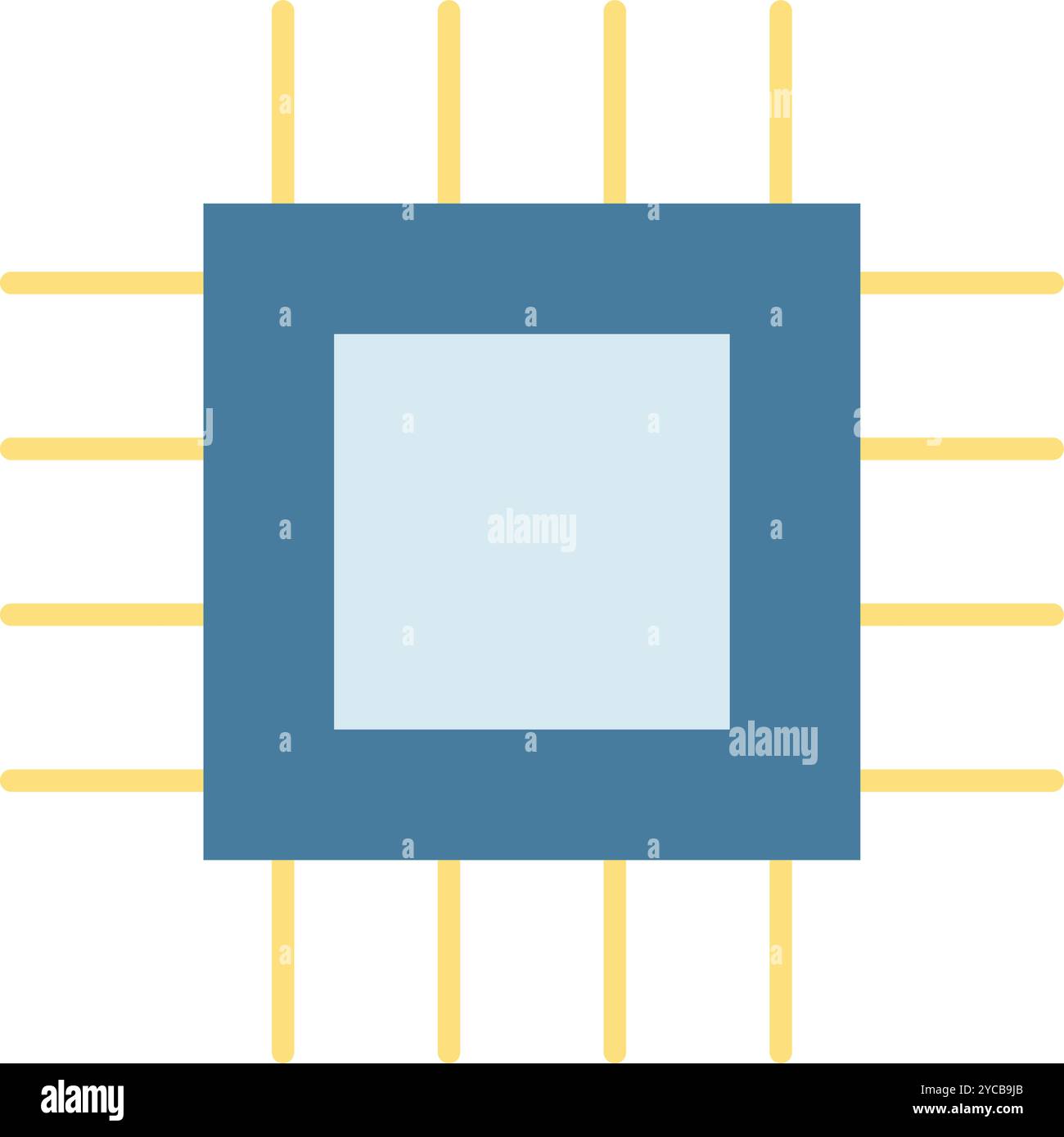 Embedded Devices icon vector image. Suitable for mobile application web application and print media. Stock Vector