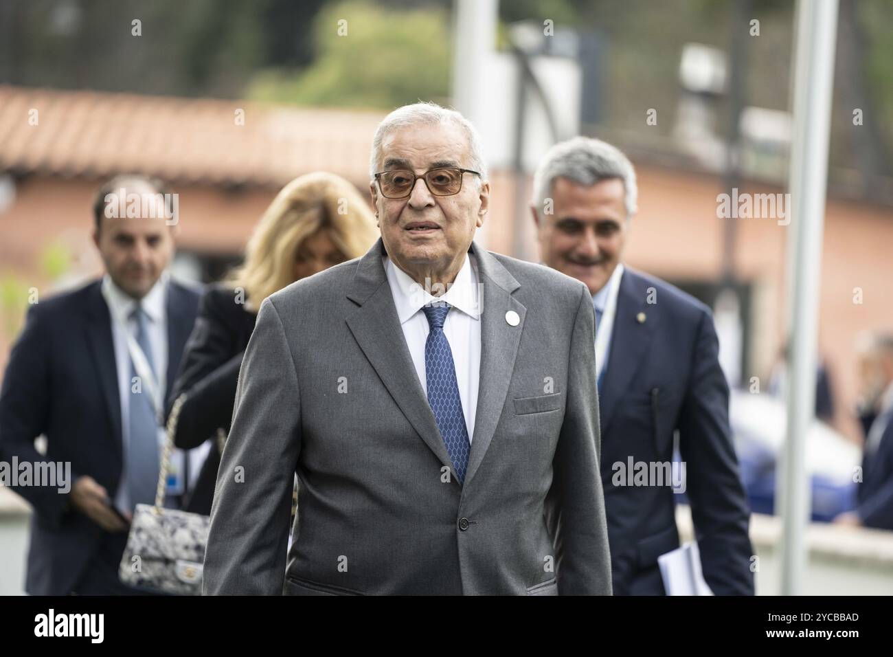 Pescara Lebanese Foreign Minister Abdallah Bou Habib During The pescara-lebanese-foreign-minister-abdallah-bou-habib-during-the