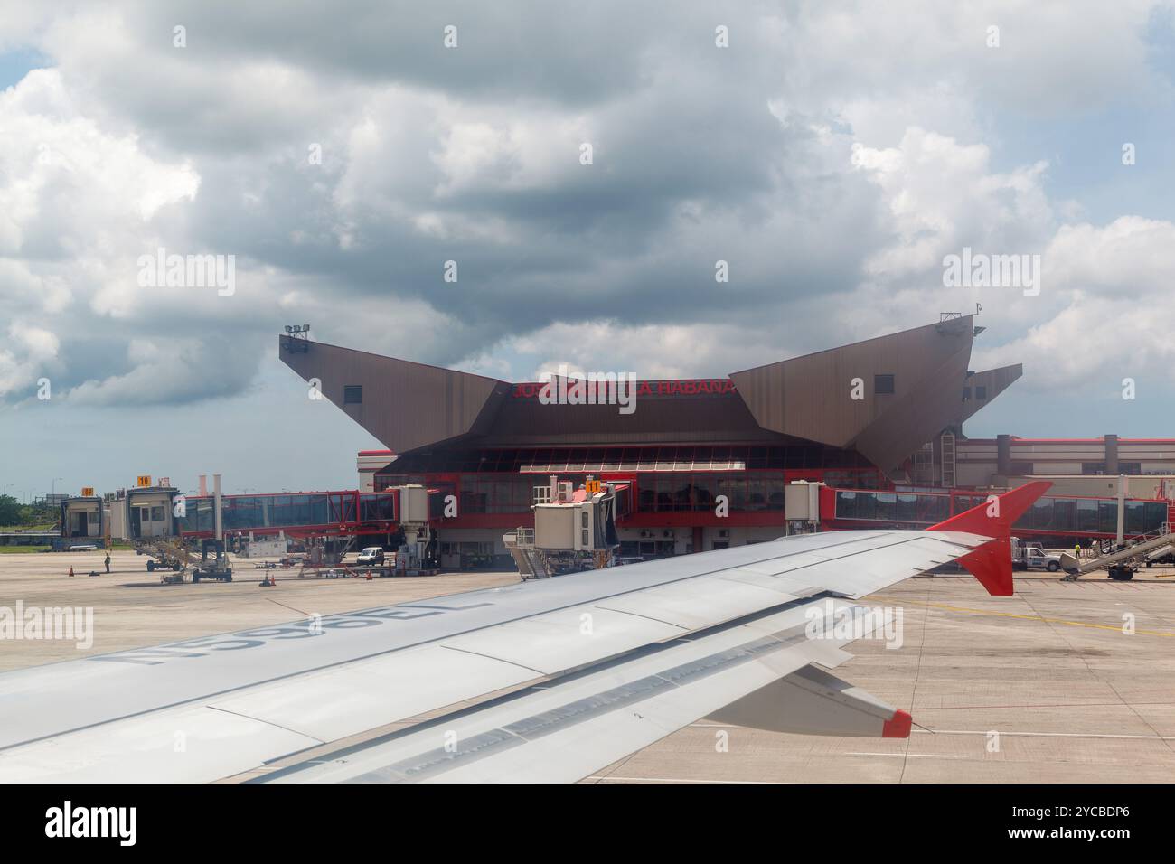 The Modern terminal III of jose Marti airport in La Habana (Havana ...