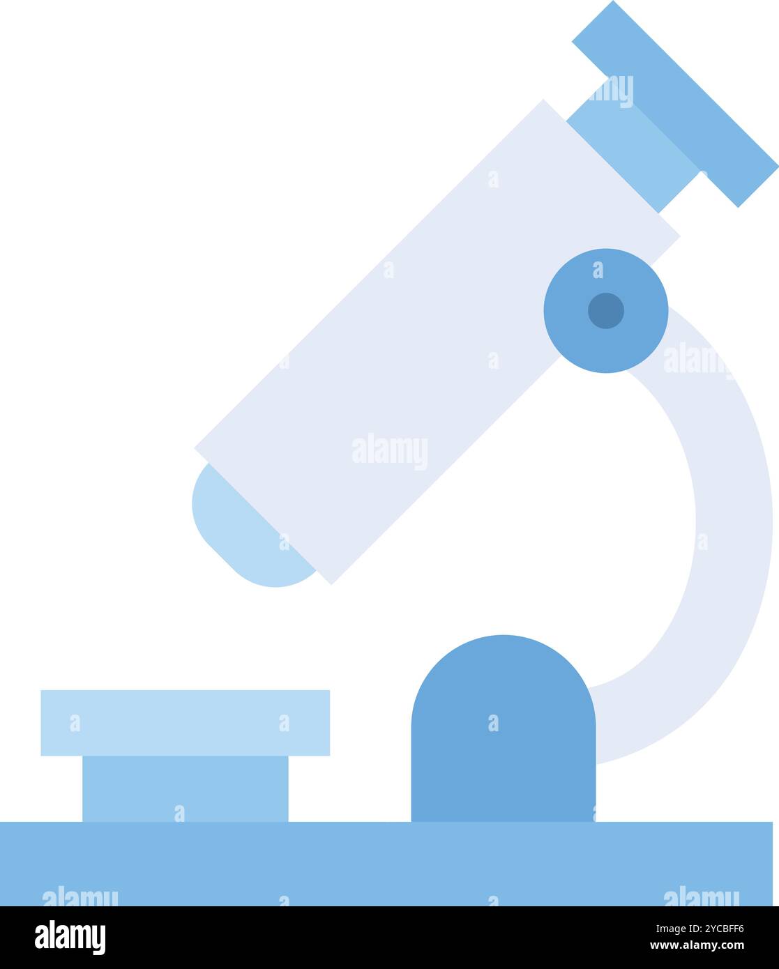 Microscope icon vector image. Suitable for mobile application web ...