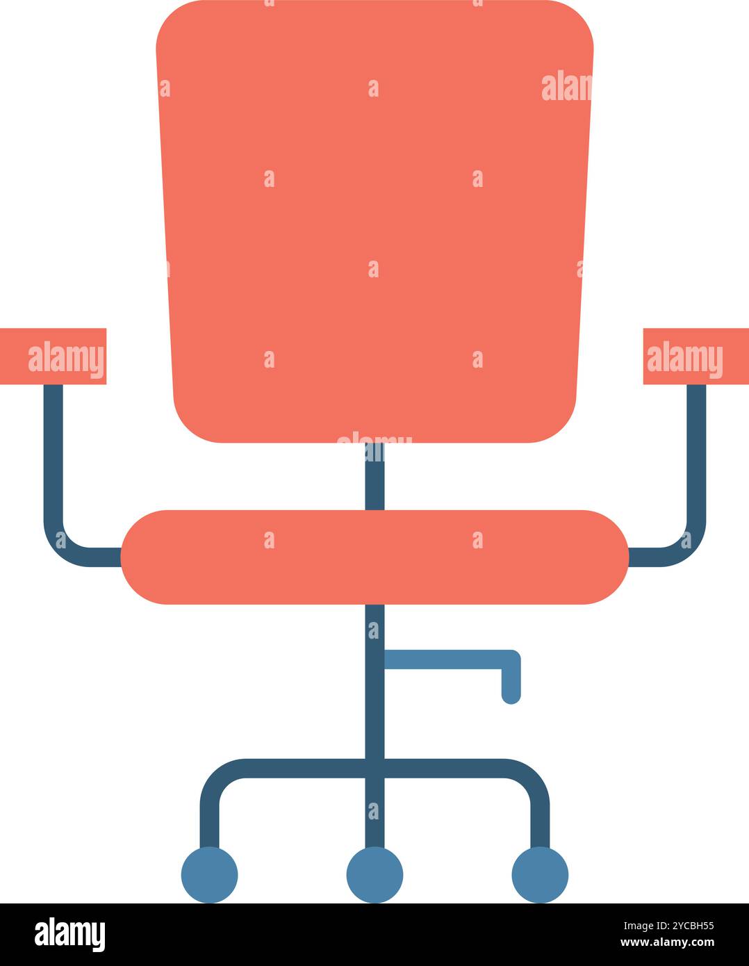 Office Chair icon vector image. Suitable for mobile application web application and print media. Stock Vector
