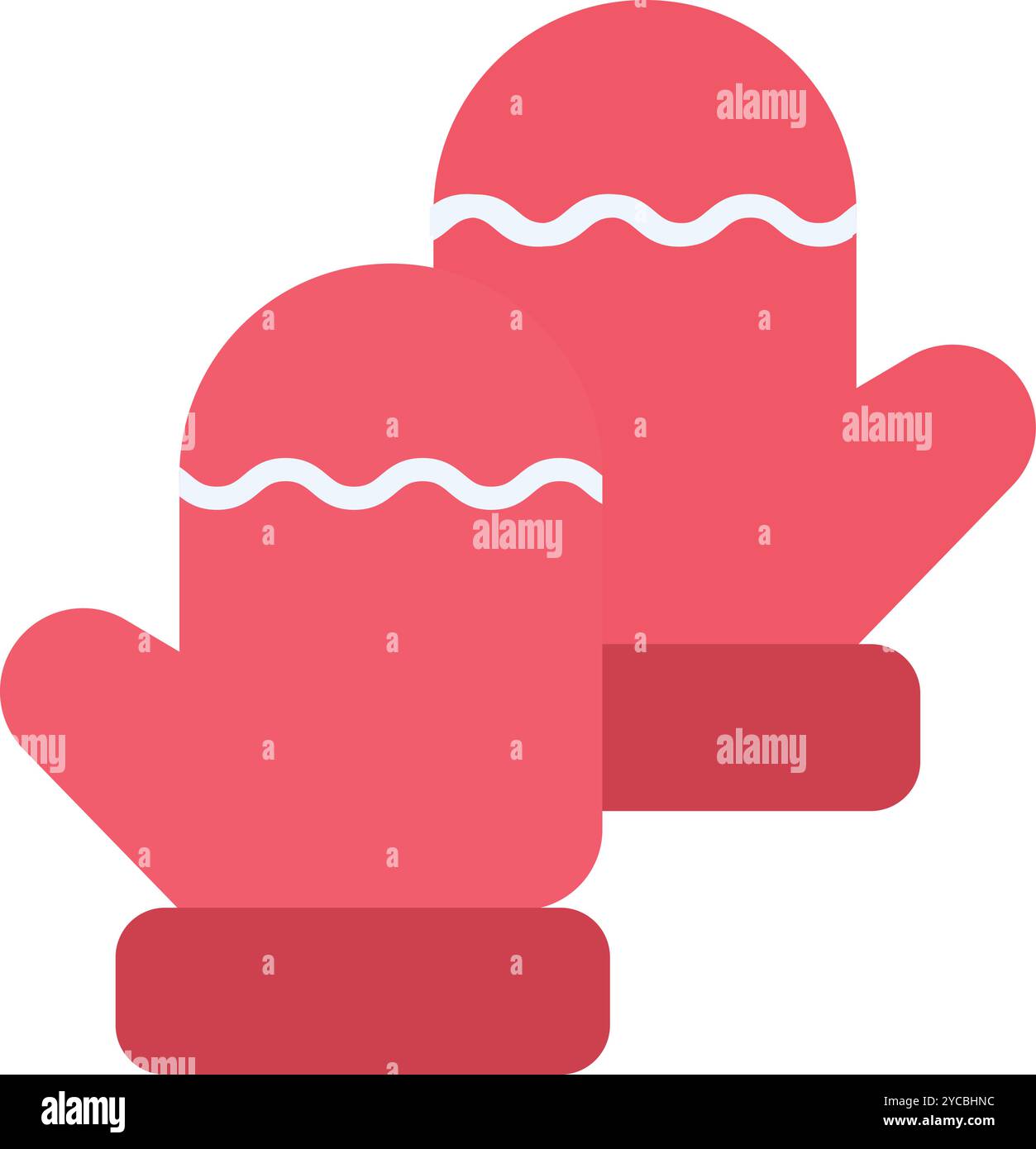 Oven Mitts icon vector image. Suitable for mobile application web application and print media. Stock Vector