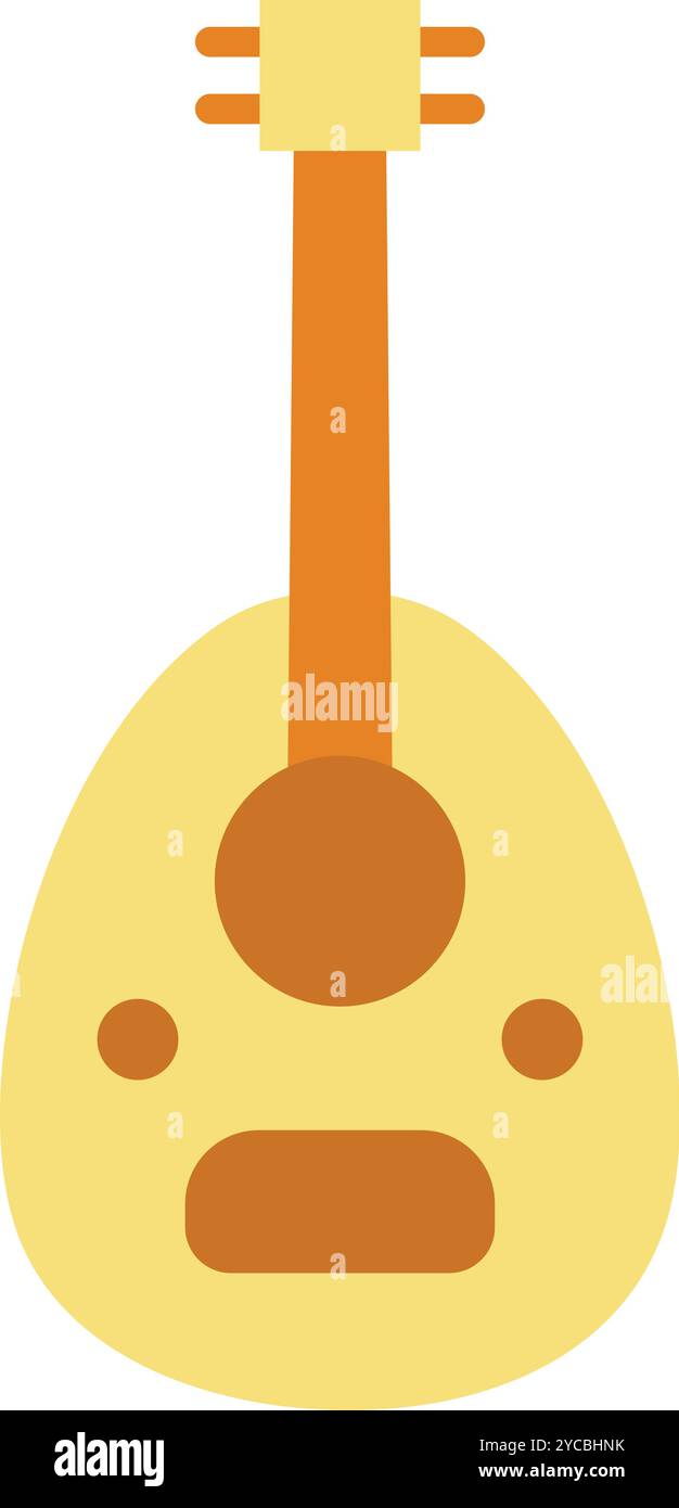Oud icon vector image. Suitable for mobile application web application and print media. Stock Vector