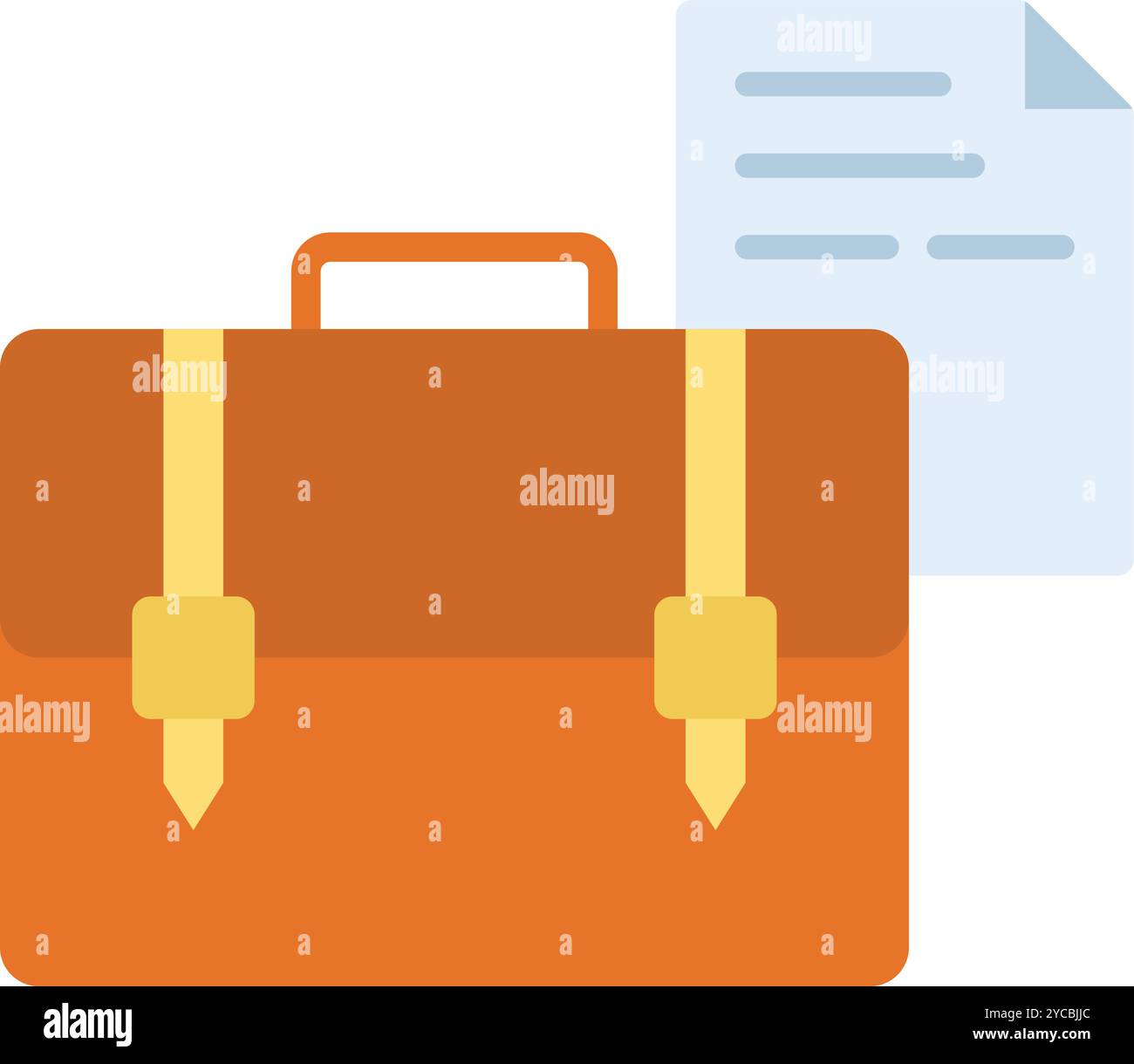 Portfolio icon vector image. Suitable for mobile application web application and print media. Stock Vector