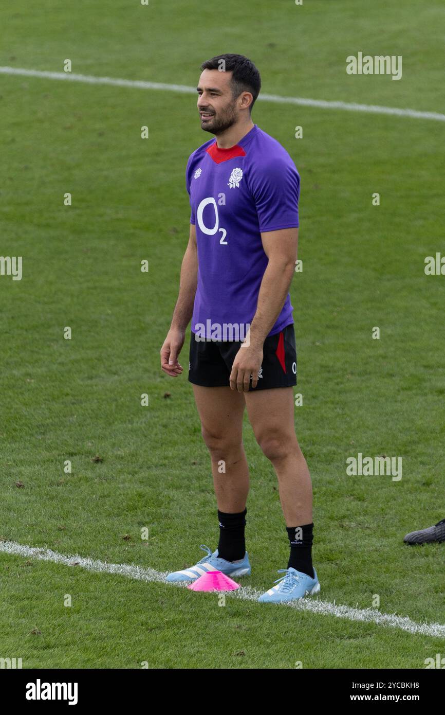 Girona, Spain, 22nd October 2024 - Alex Lozowski training at England ...
