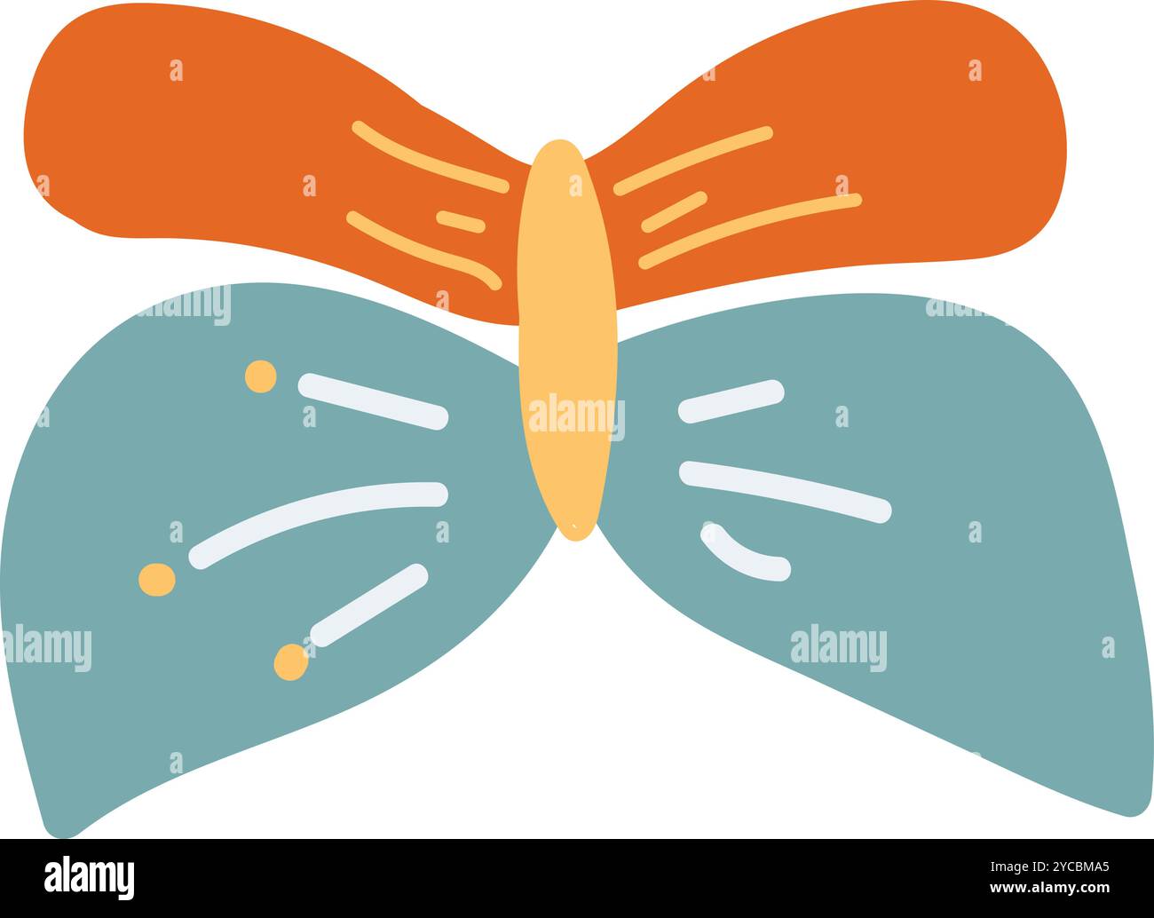 Colorful bow. Vector illustration Stock Vector Image & Art - Alamy