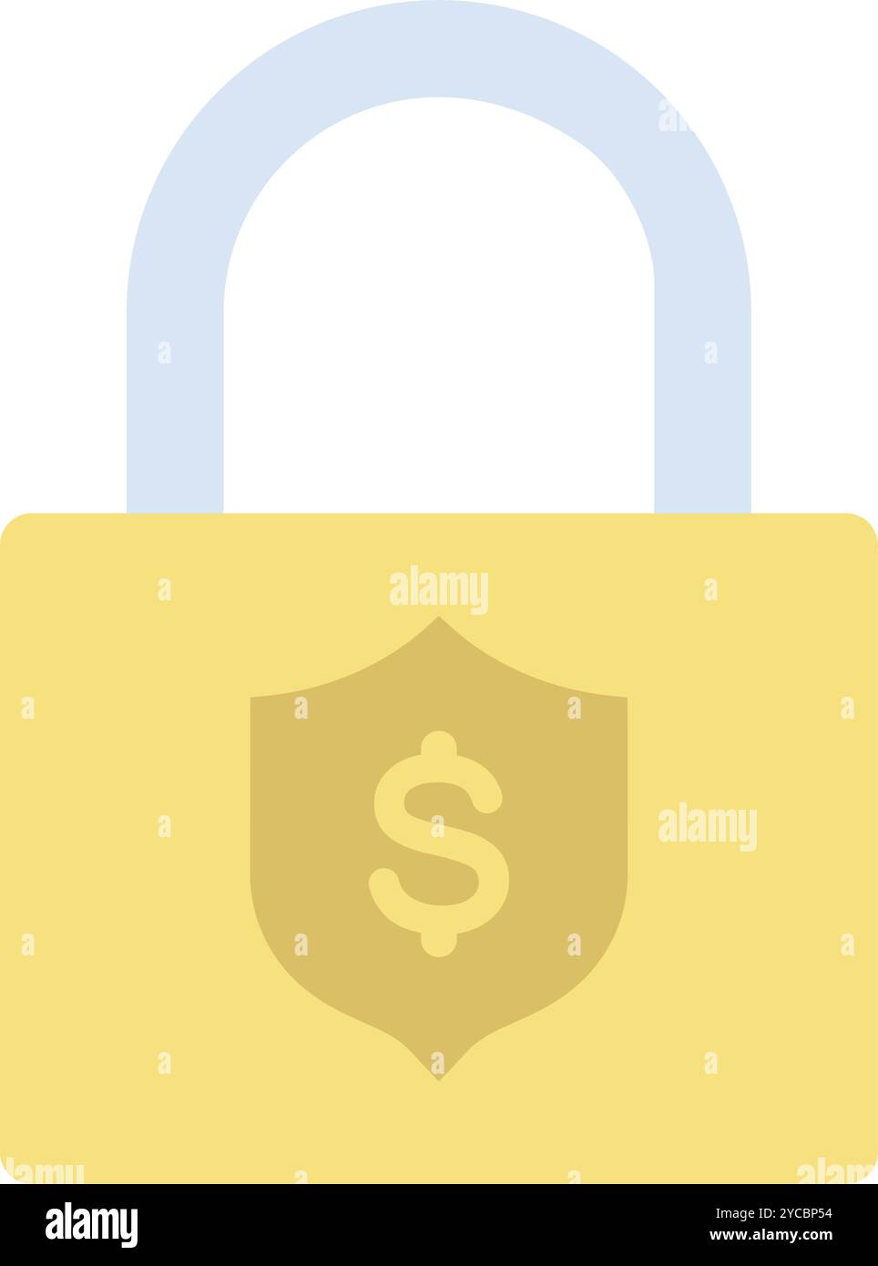 Secured Loan icon vector image. Suitable for mobile application web application and print media. Stock Vector
