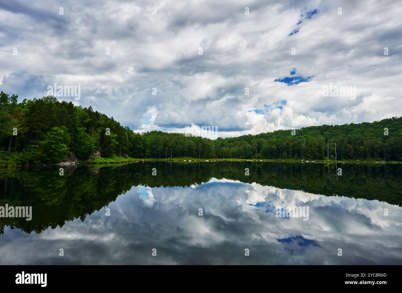 Cranberry Lake in the Adirondack mountains, upstate New York, United States Stock Photo