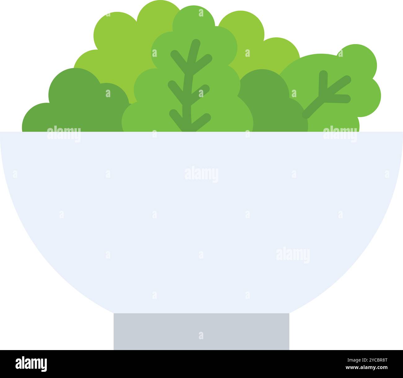 Salad icon vector image. Suitable for mobile application web application and print media. Stock Vector